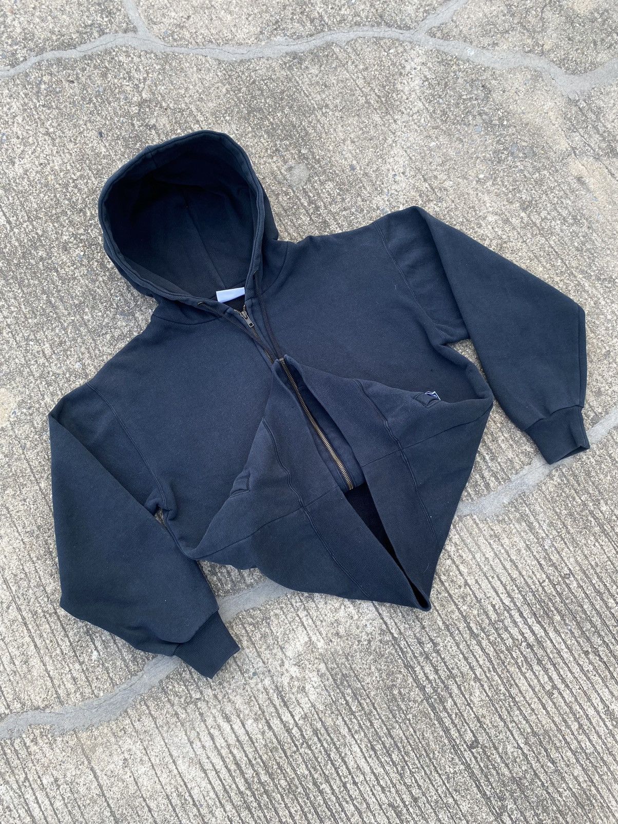 Russell Athletic Vintage Discus Athletic Hoodie Black Faded Size US M / EU 48-50 / 2 - 5 Thumbnail