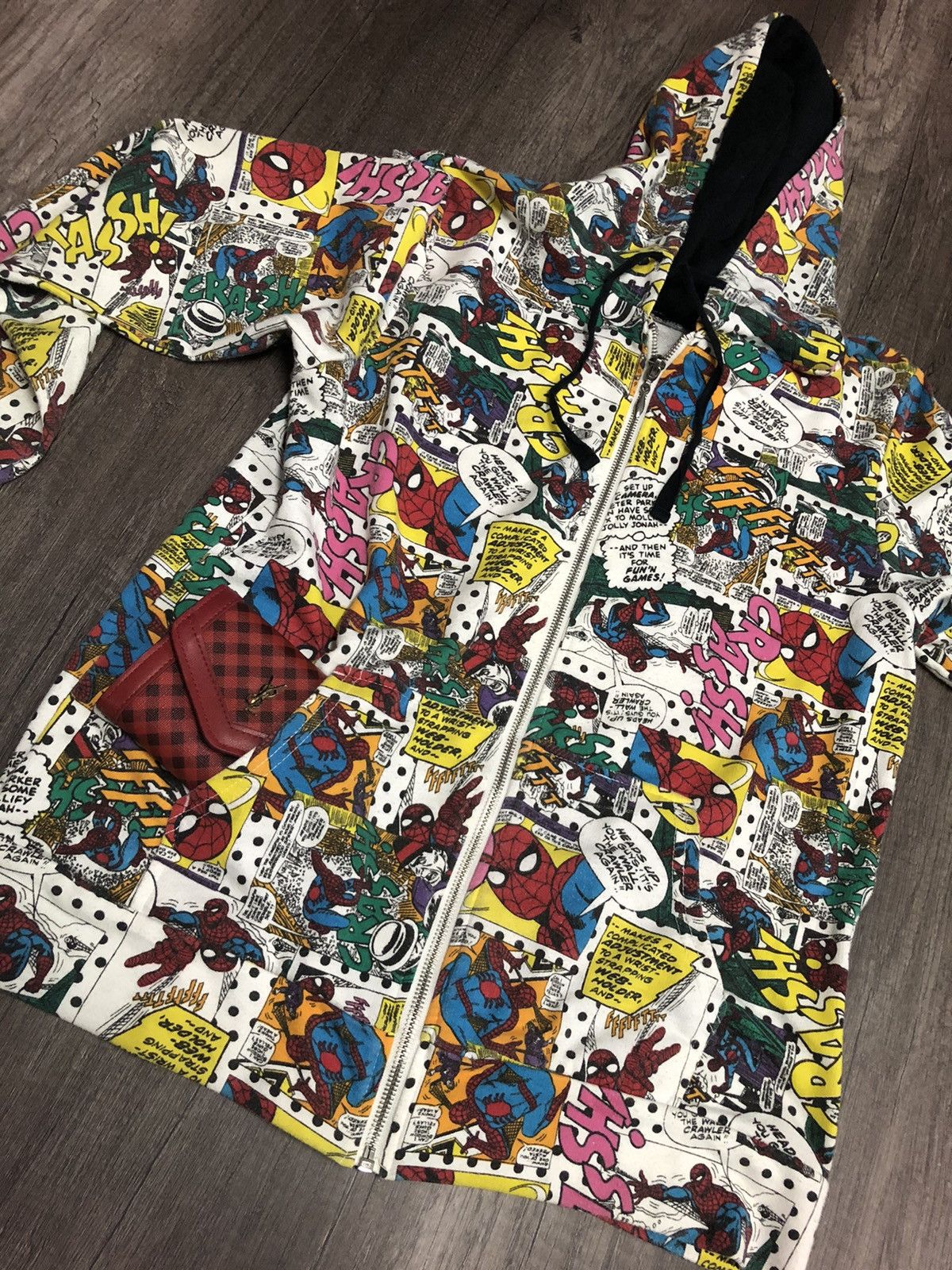 Anime × Cartoon Network × Marvel Comics Sweatshirt Hoodies Marvel Ultimate Spiderman Fullprint Size US M / EU 48-50 / 2 - 23 Thumbnail