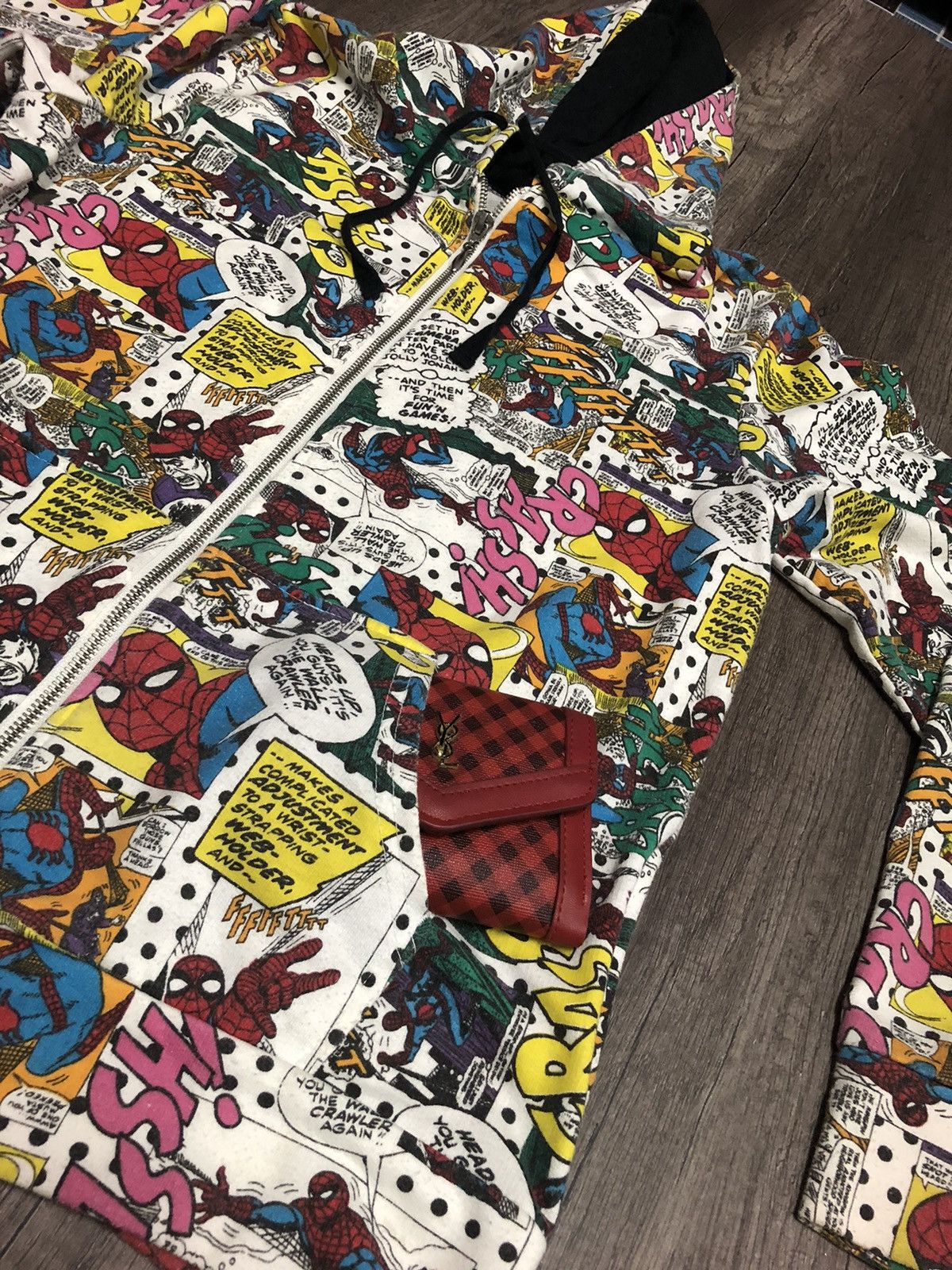 Anime × Cartoon Network × Marvel Comics Sweatshirt Hoodies Marvel Ultimate Spiderman Fullprint Size US M / EU 48-50 / 2 - 22 Thumbnail