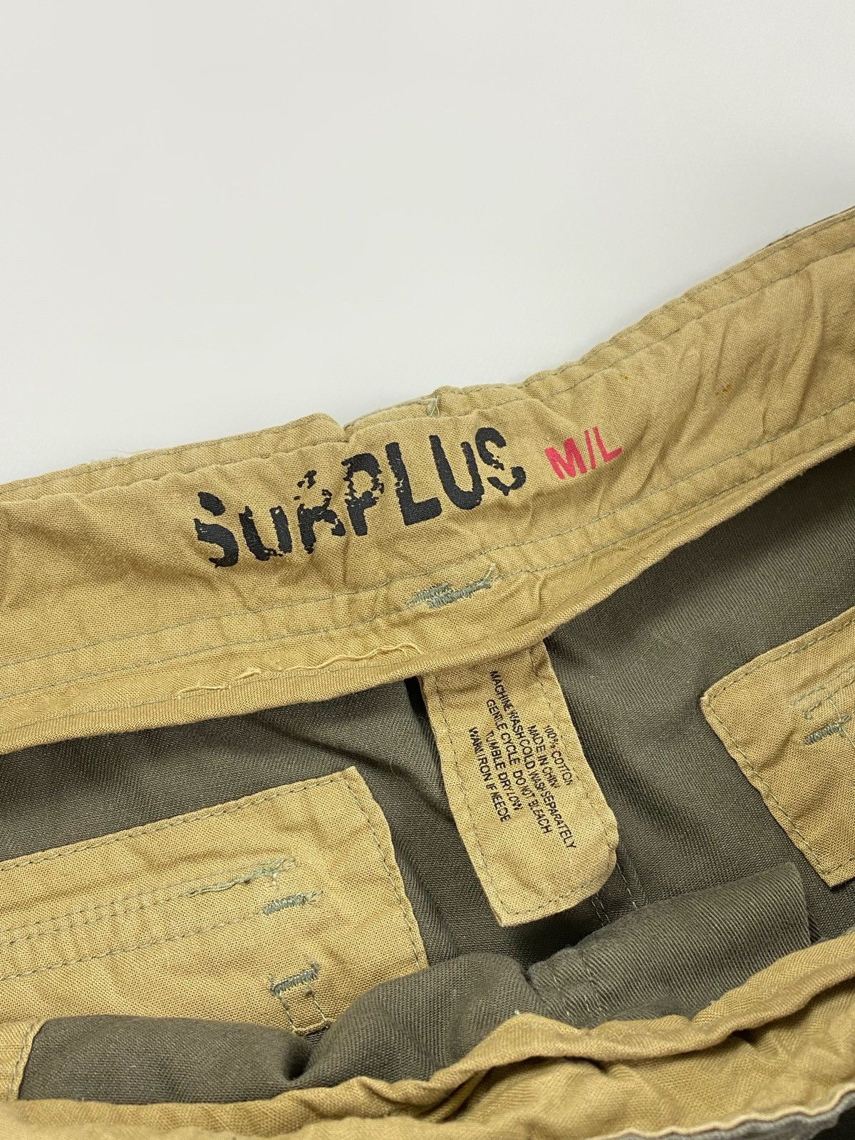 Vintage SurPlus Military Fatigue Utility Pants Size US 34 / EU 50 - 6 Thumbnail