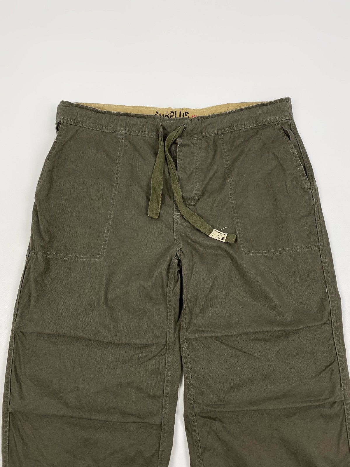 Vintage SurPlus Military Fatigue Utility Pants Size US 34 / EU 50 - 4 Thumbnail