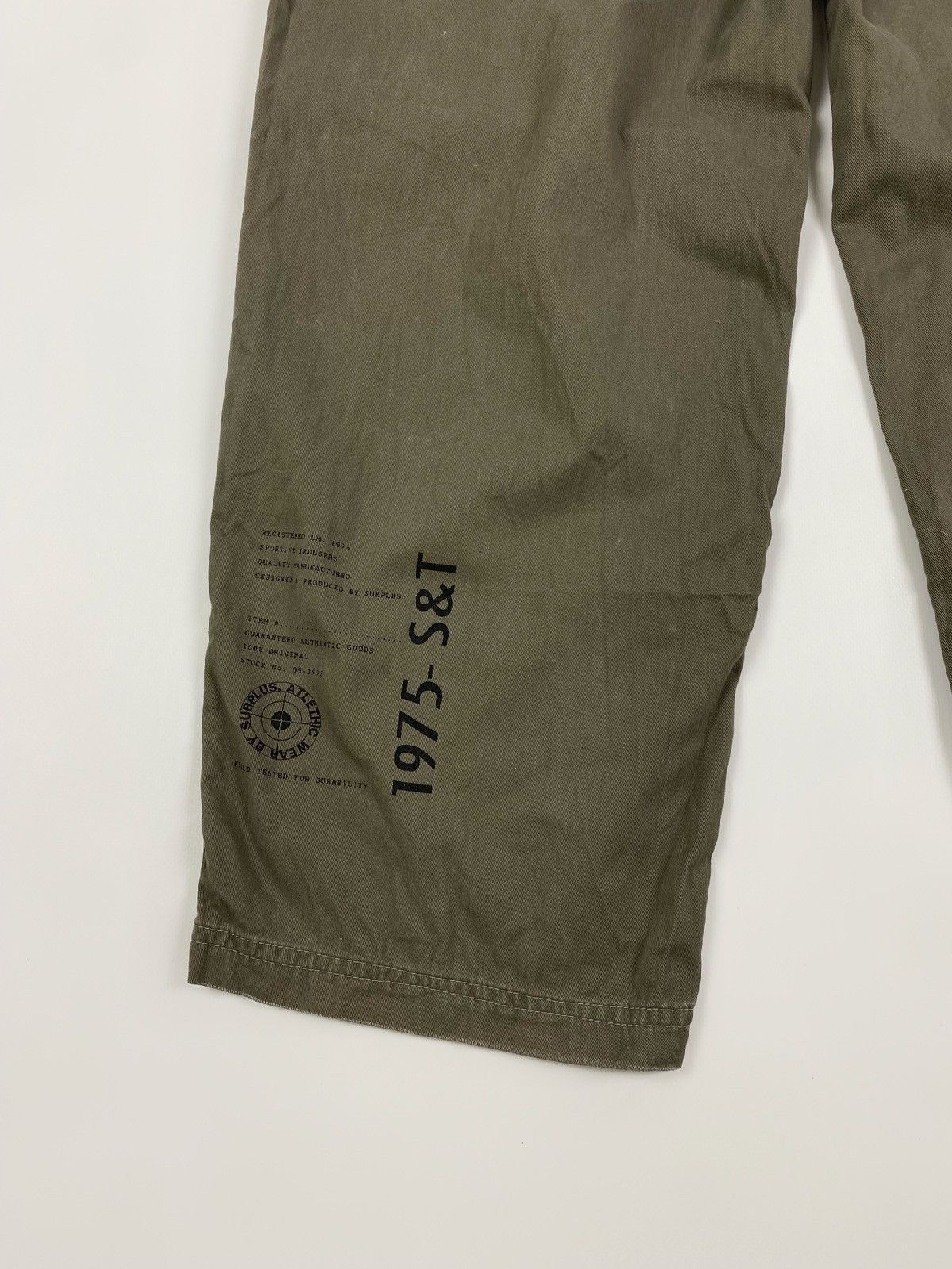 Vintage SurPlus Military Fatigue Utility Pants Size US 34 / EU 50 - 12 Thumbnail