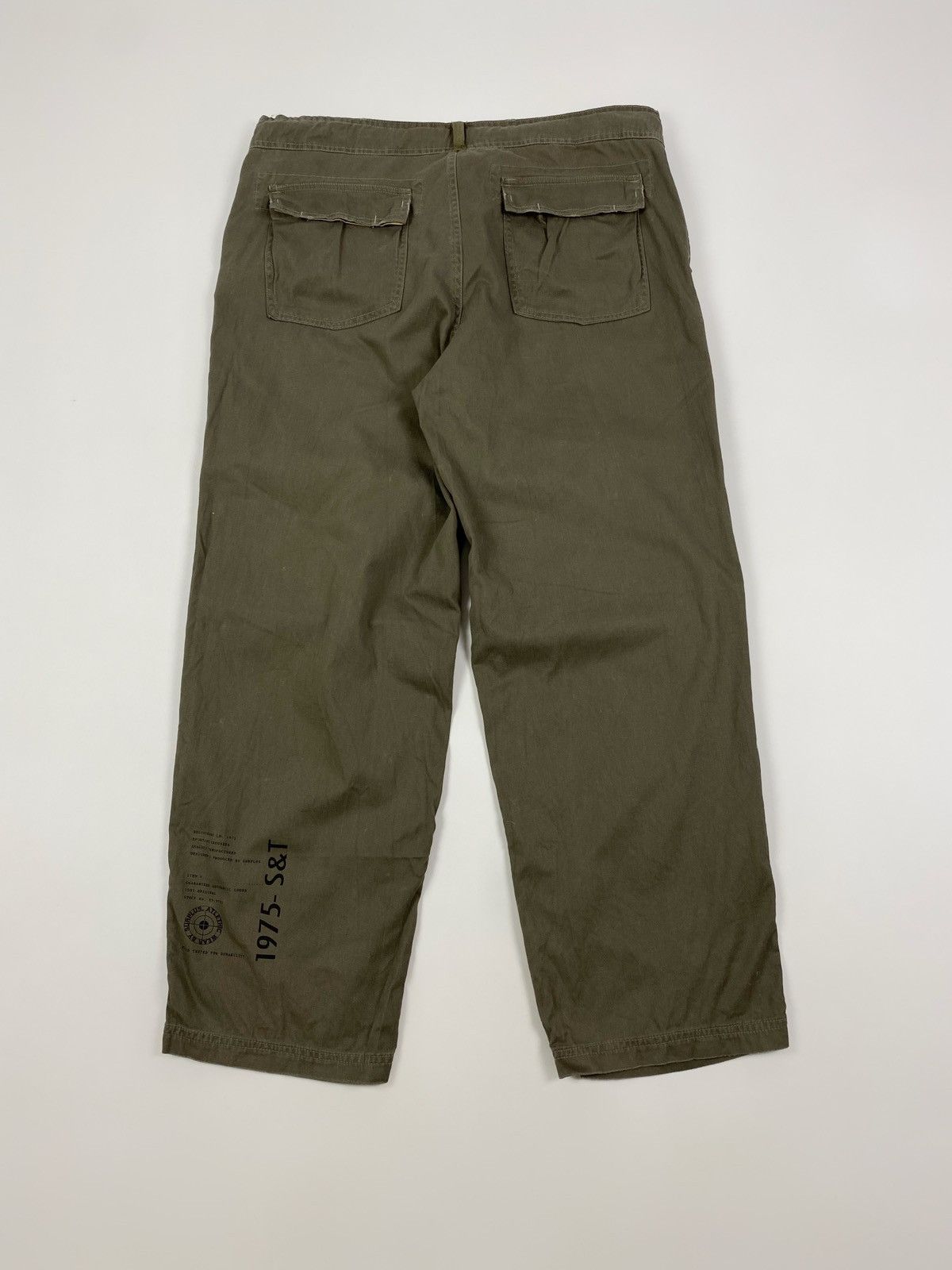 Vintage SurPlus Military Fatigue Utility Pants Size US 34 / EU 50 - 10 Thumbnail