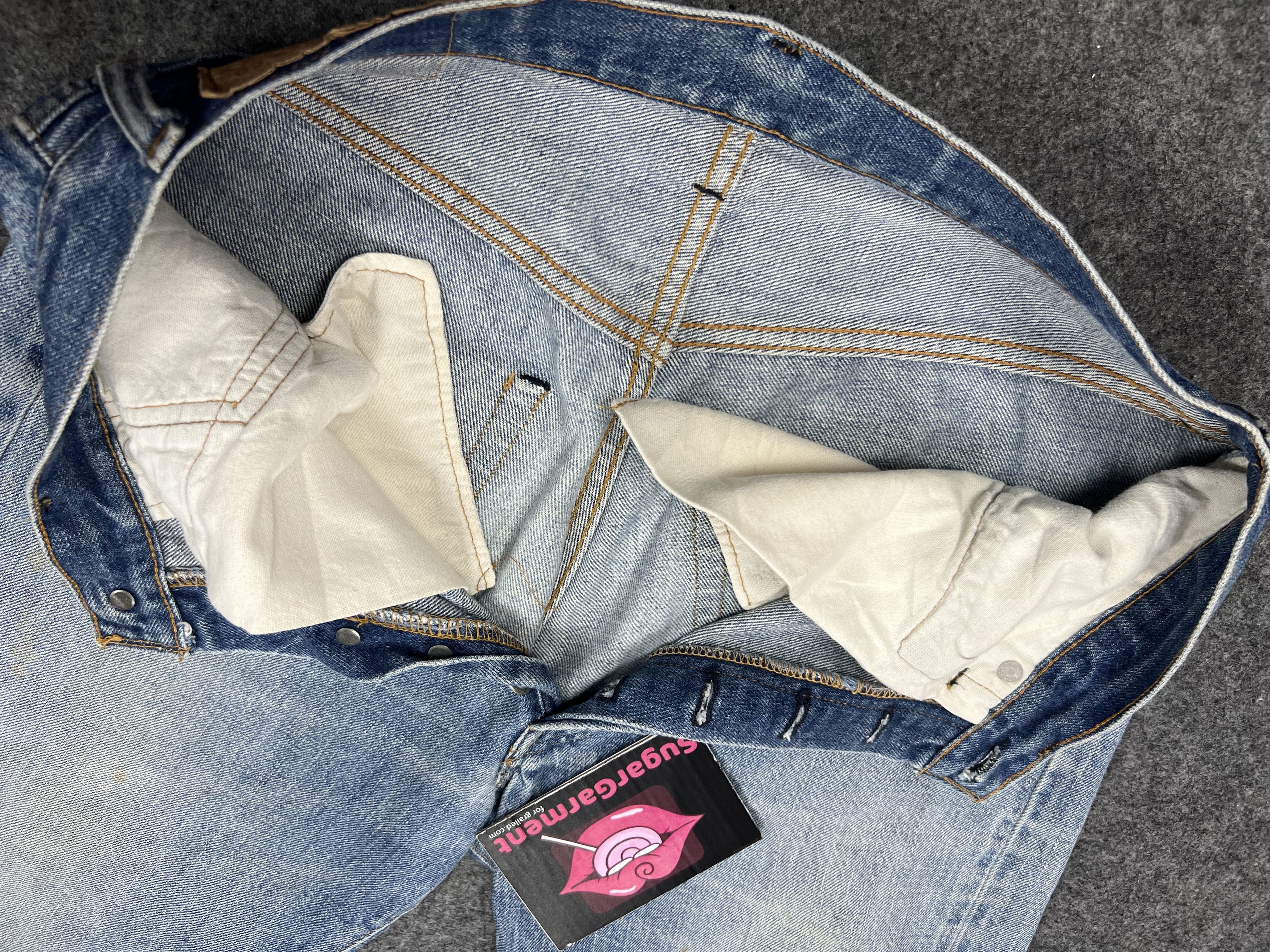 Levi's LEVIS 501 Jeans RINDEM SELVEDGE Button #6 Size US 31 - 8 Thumbnail