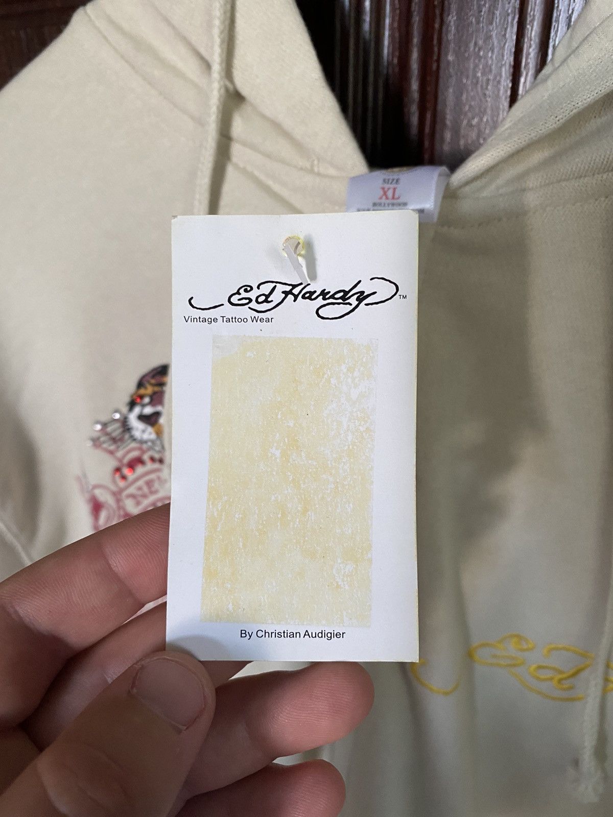 Ed Hardy Ed Hardy by Christian Audigier Tiger Y2K Hoodie Stussy Dutch Size US XL / EU 56 / 4 - 14 Thumbnail