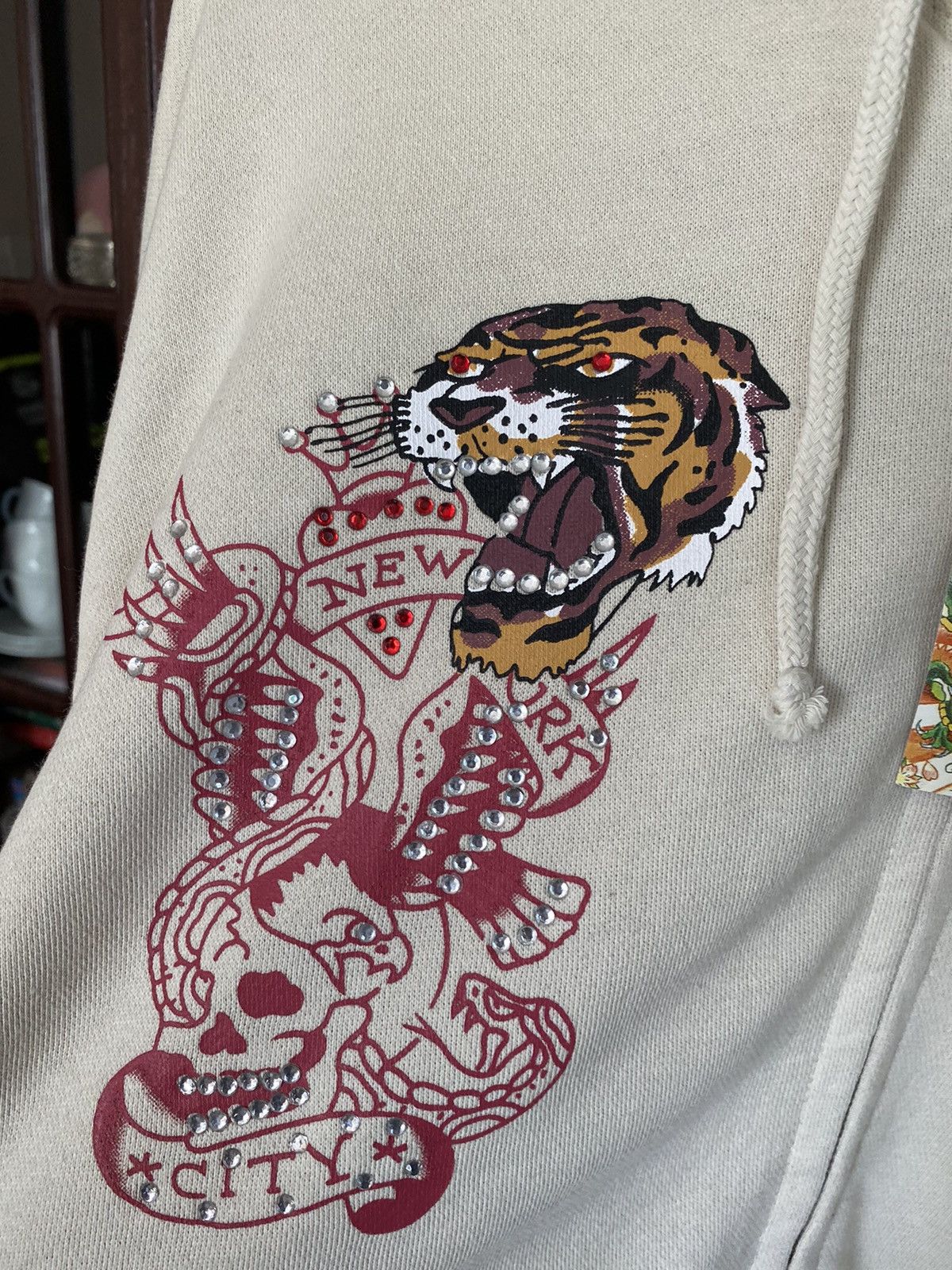 Ed Hardy Ed Hardy by Christian Audigier Tiger Y2K Hoodie Stussy Dutch Size US XL / EU 56 / 4 - 8 Thumbnail