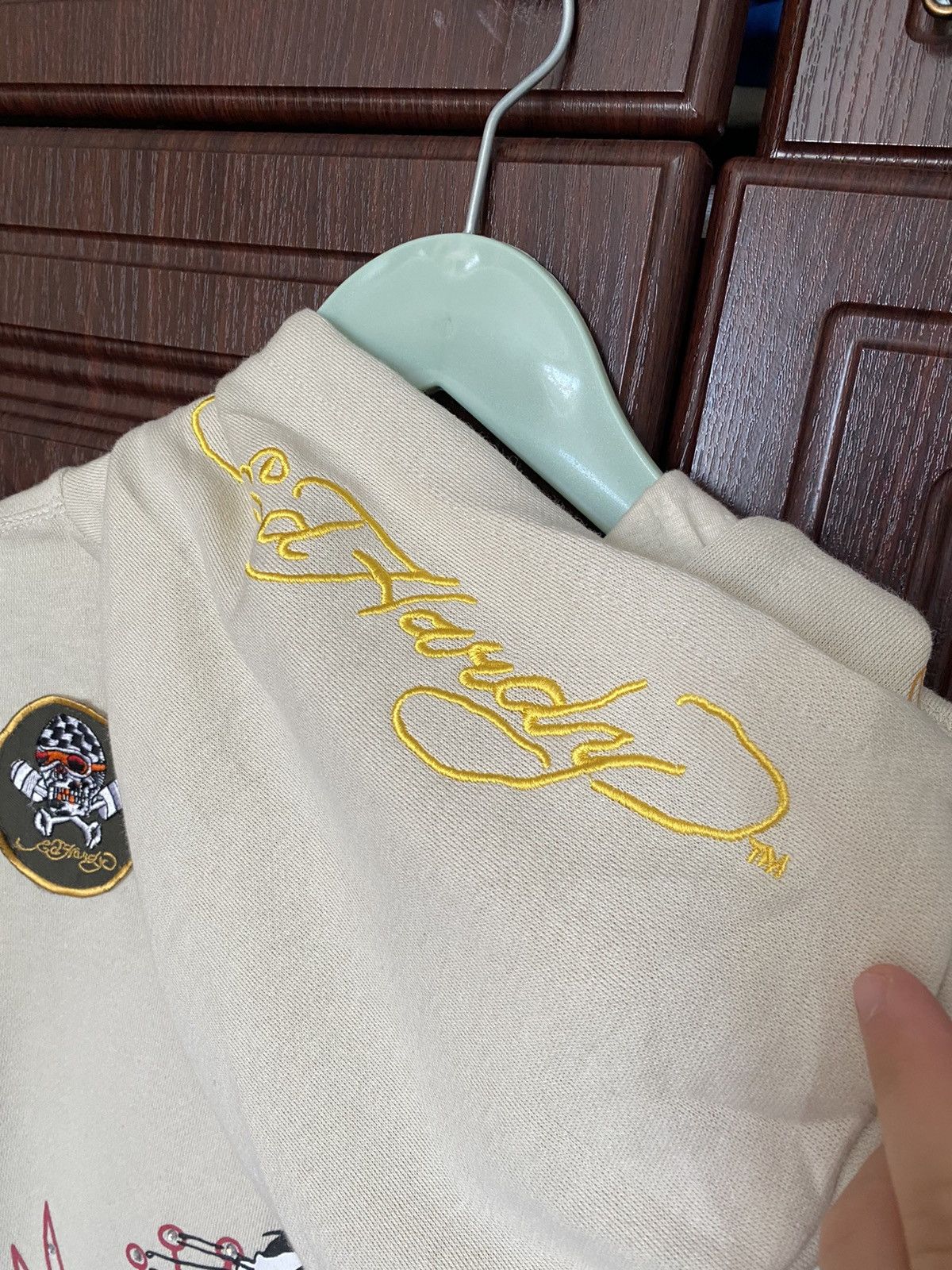 Ed Hardy Ed Hardy by Christian Audigier Tiger Y2K Hoodie Stussy Dutch Size US XL / EU 56 / 4 - 5 Thumbnail