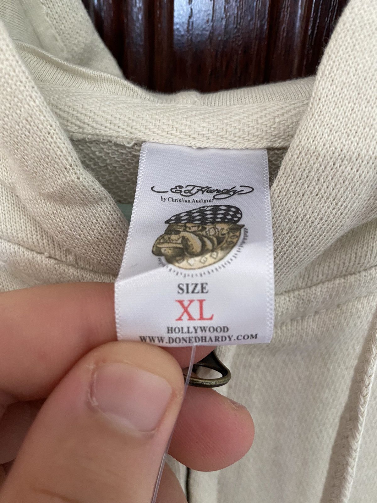 Ed Hardy Ed Hardy by Christian Audigier Tiger Y2K Hoodie Stussy Dutch Size US XL / EU 56 / 4 - 11 Thumbnail