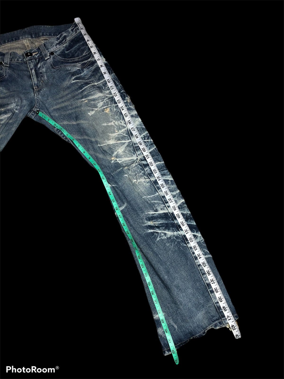 Other TWIST⚡️⚡️RATTLE TRAP BLEACH DISTRESSED TWIST DENIM Size US 32 / EU 48 - 9 Thumbnail