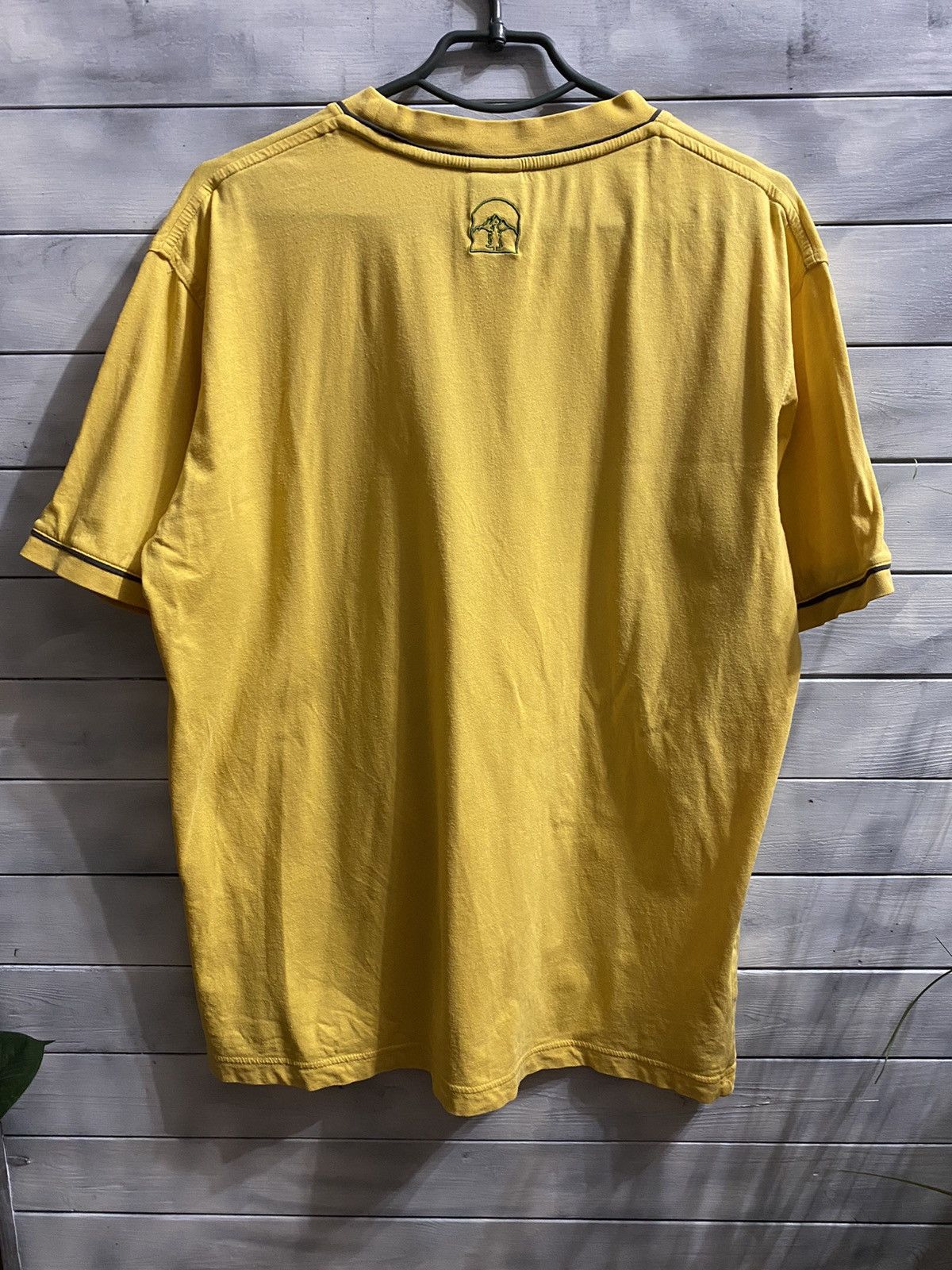 Vintage Rare Vintage T-Shirt Nike Big Logo Swoosh Drill Y2K style. Size US XL / EU 56 / 4 - 5 Thumbnail