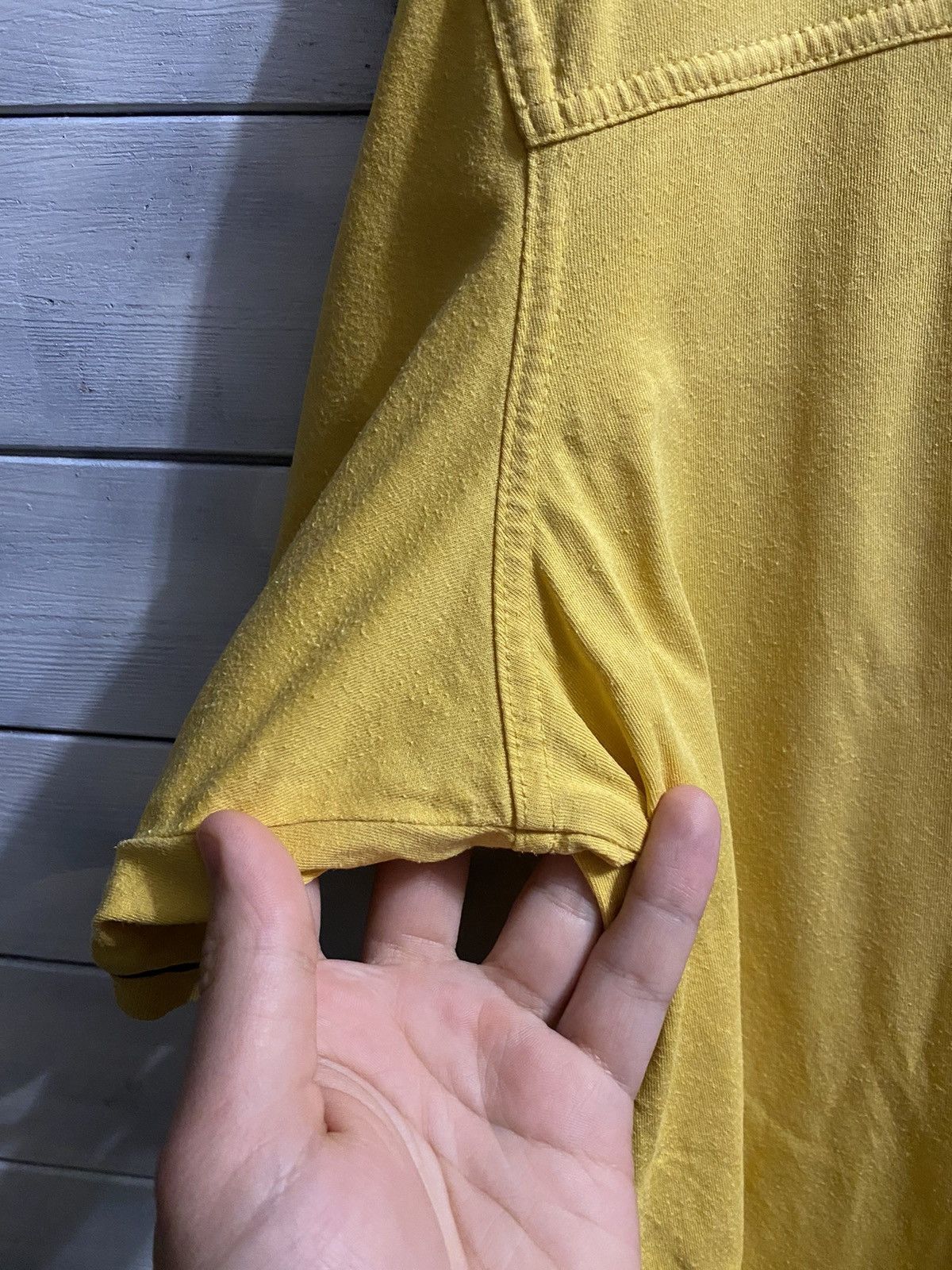 Vintage Rare Vintage T-Shirt Nike Big Logo Swoosh Drill Y2K style. Size US XL / EU 56 / 4 - 7 Thumbnail