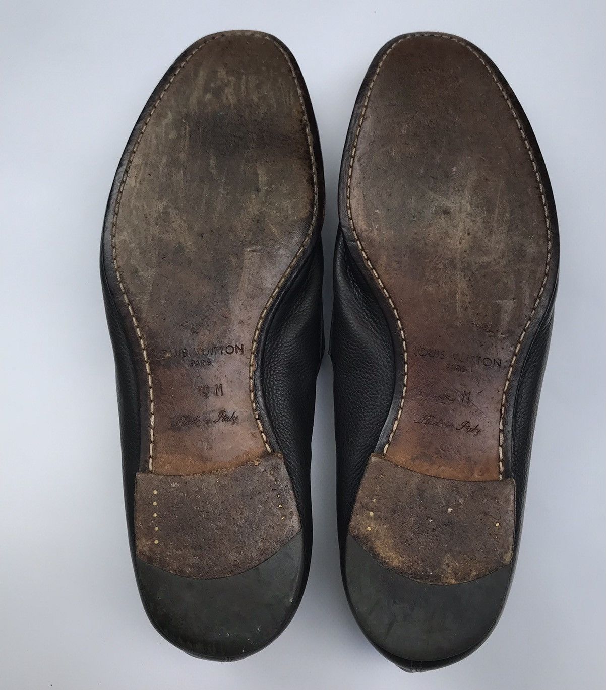 Louis Vuitton Vintage Louis Vuitton leather loafers Size US 10 / EU 43 - 8 Thumbnail