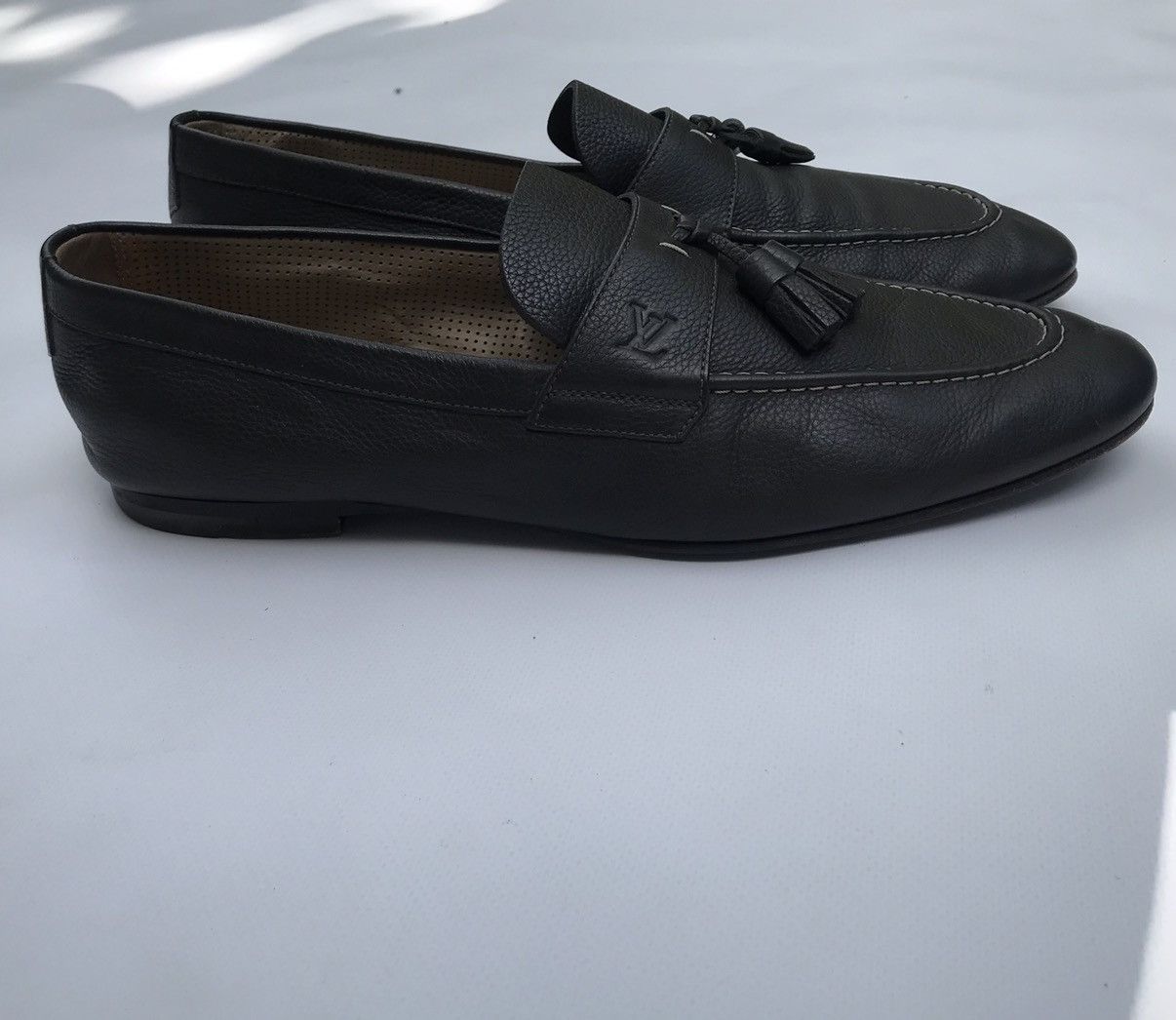 Louis Vuitton Vintage Louis Vuitton leather loafers Size US 10 / EU 43 - 3 Thumbnail