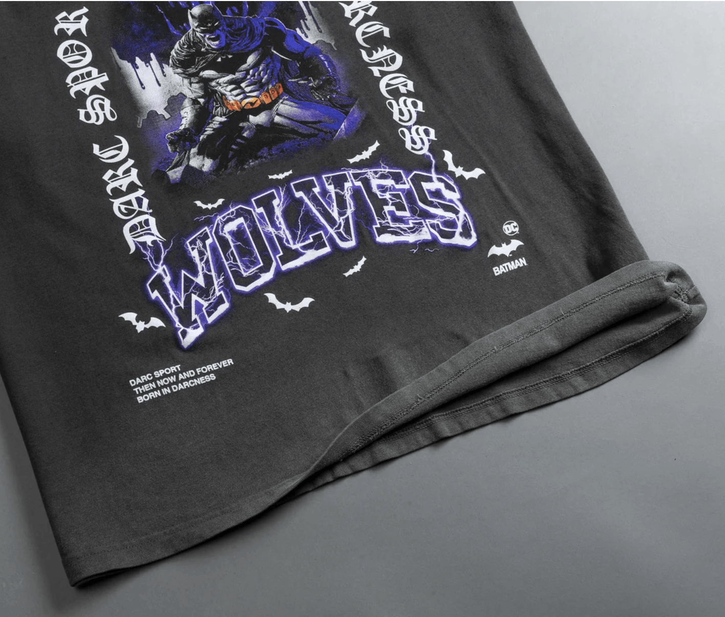 Batman × Darc Sport DARC SPORT BATMAN OVERSIZED TEE SIZE L
