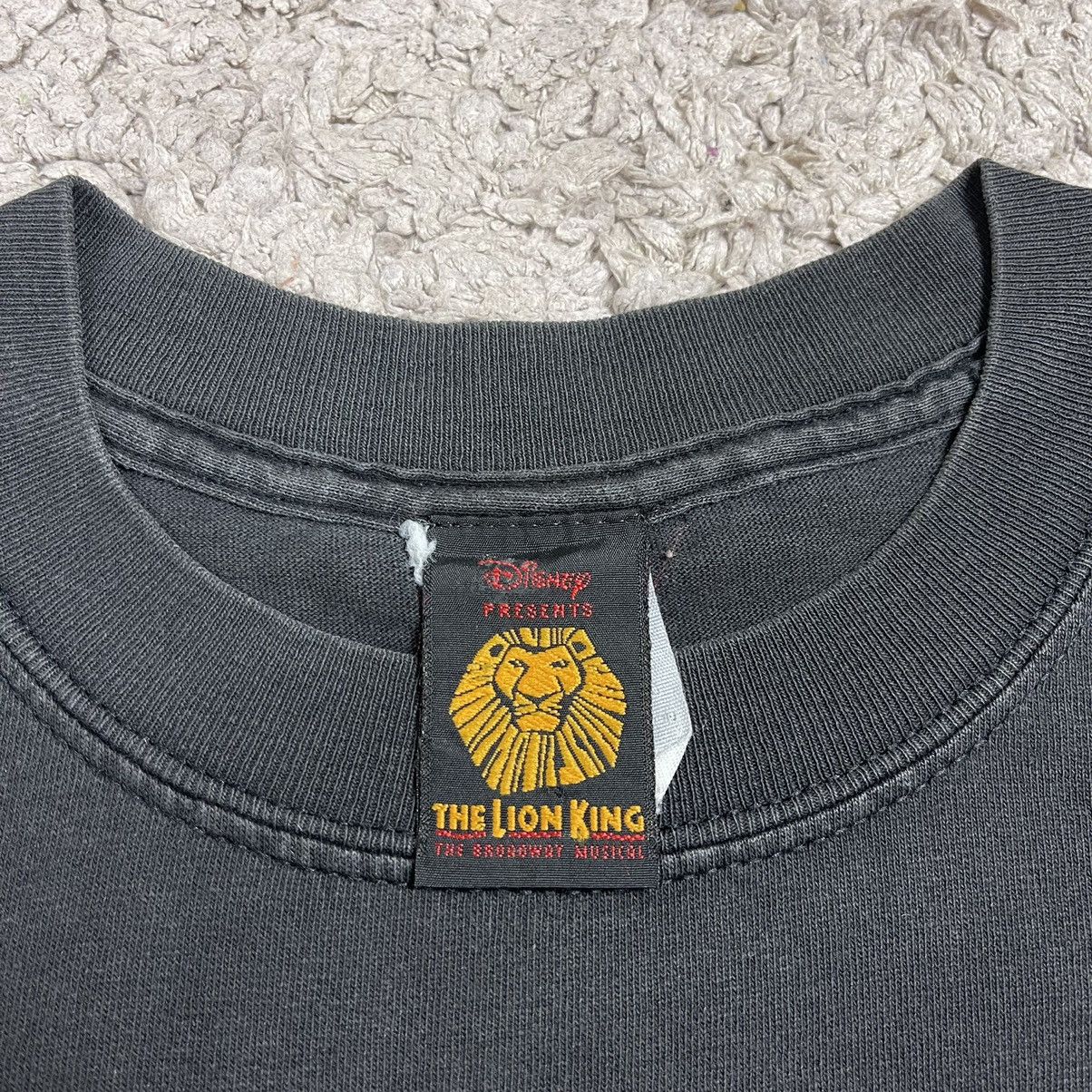 Disney × Vintage Vintage Faded Disney The Lion King Musical T-shirt Size US M / EU 48-50 / 2 - 13 Thumbnail
