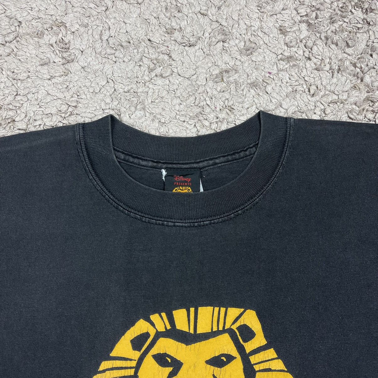 Disney × Vintage Vintage Faded Disney The Lion King Musical T-shirt Size US M / EU 48-50 / 2 - 6 Thumbnail