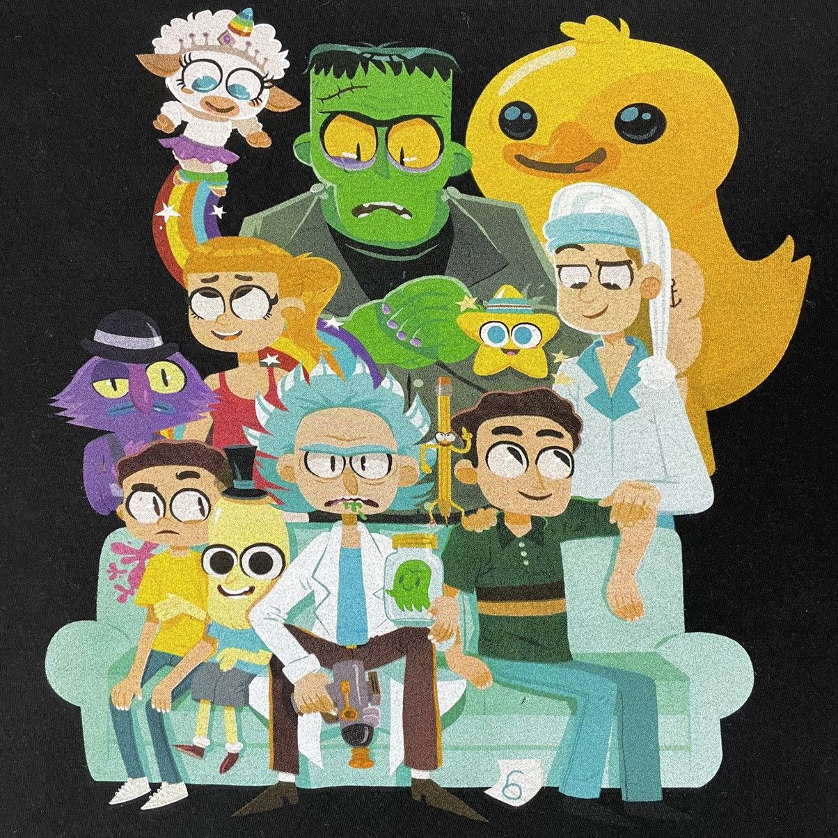 Disney Rick and Morty Family by Cartoon Network T-shirt Size US L / EU 52-54 / 3 - 6 Thumbnail