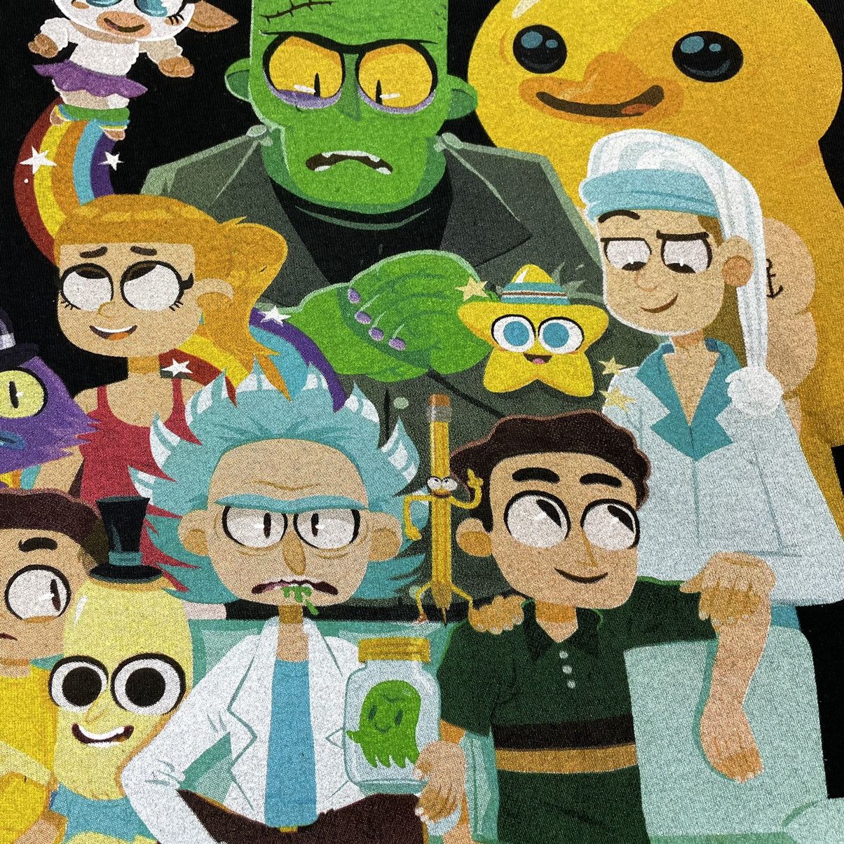 Disney Rick and Morty Family by Cartoon Network T-shirt Size US L / EU 52-54 / 3 - 7 Thumbnail