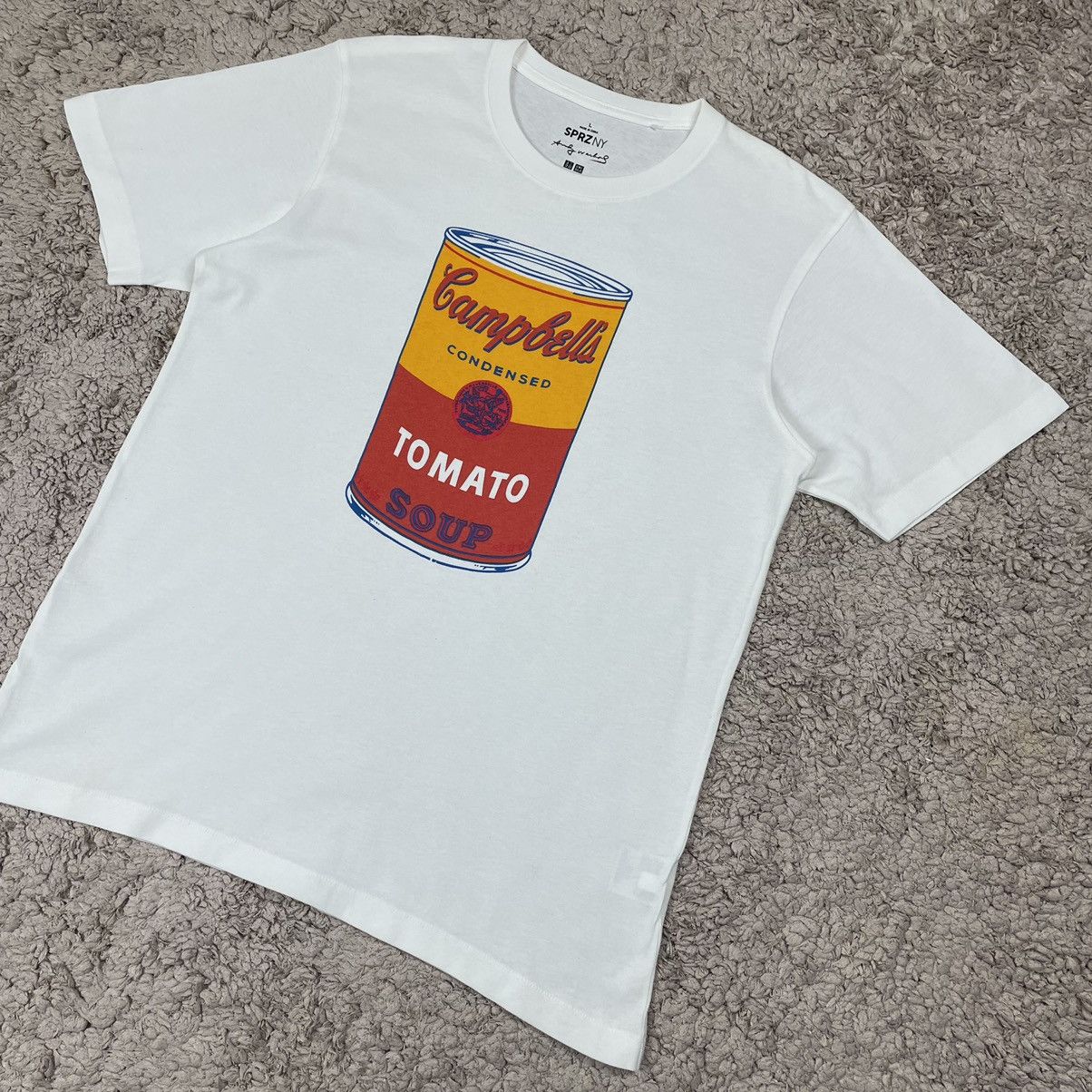 Andy Warhol × Designer × Japanese Brand Uniqlo Andy Warhol Campbells T-shirt Size US L / EU 52-54 / 3 - 4 Thumbnail