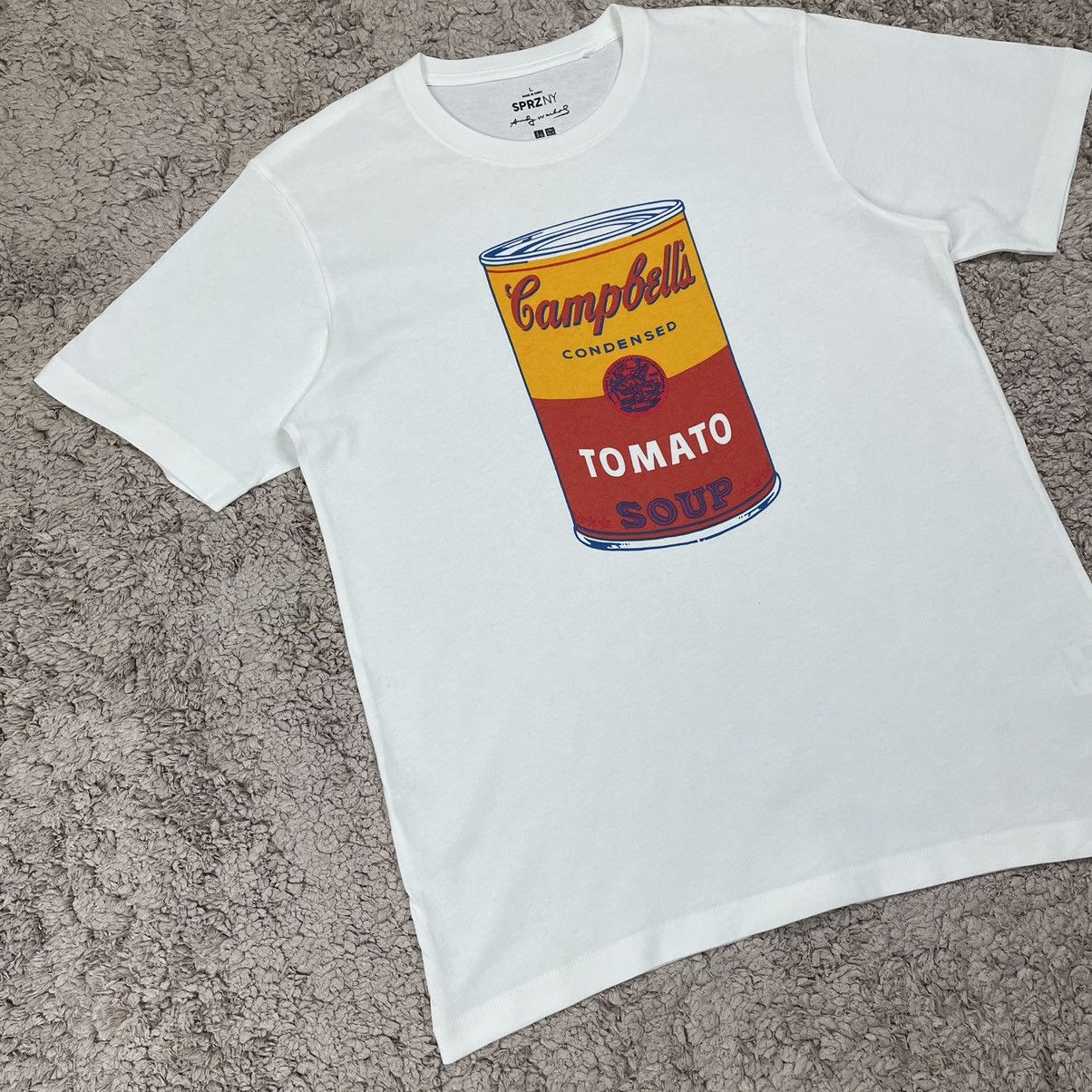 Andy Warhol × Designer × Japanese Brand Uniqlo Andy Warhol Campbells T-shirt Size US L / EU 52-54 / 3 - 3 Thumbnail