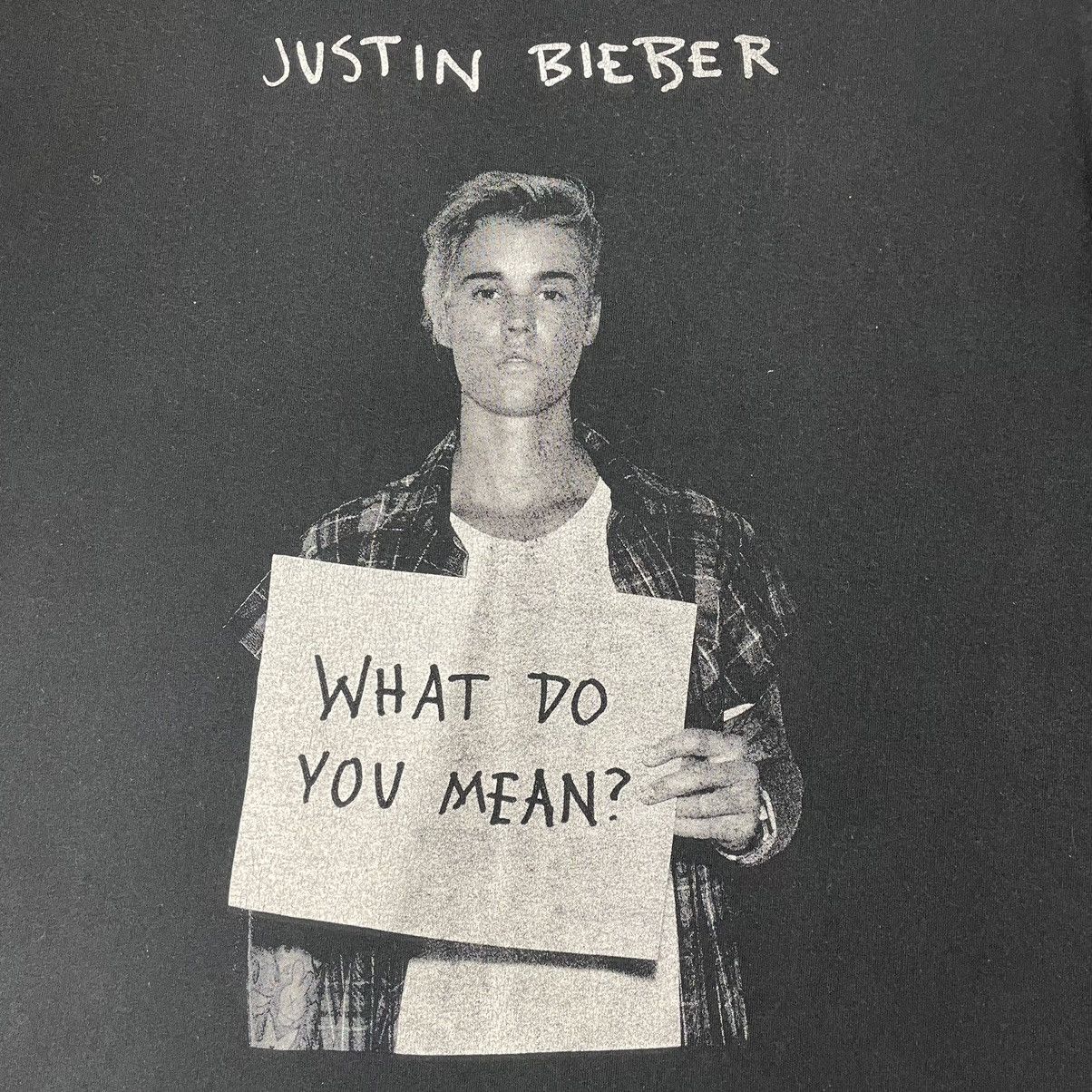 Band Tees 2017 Justin Bieber What Do You Mean T-shirt Size US L / EU 52-54 / 3 - 7 Thumbnail