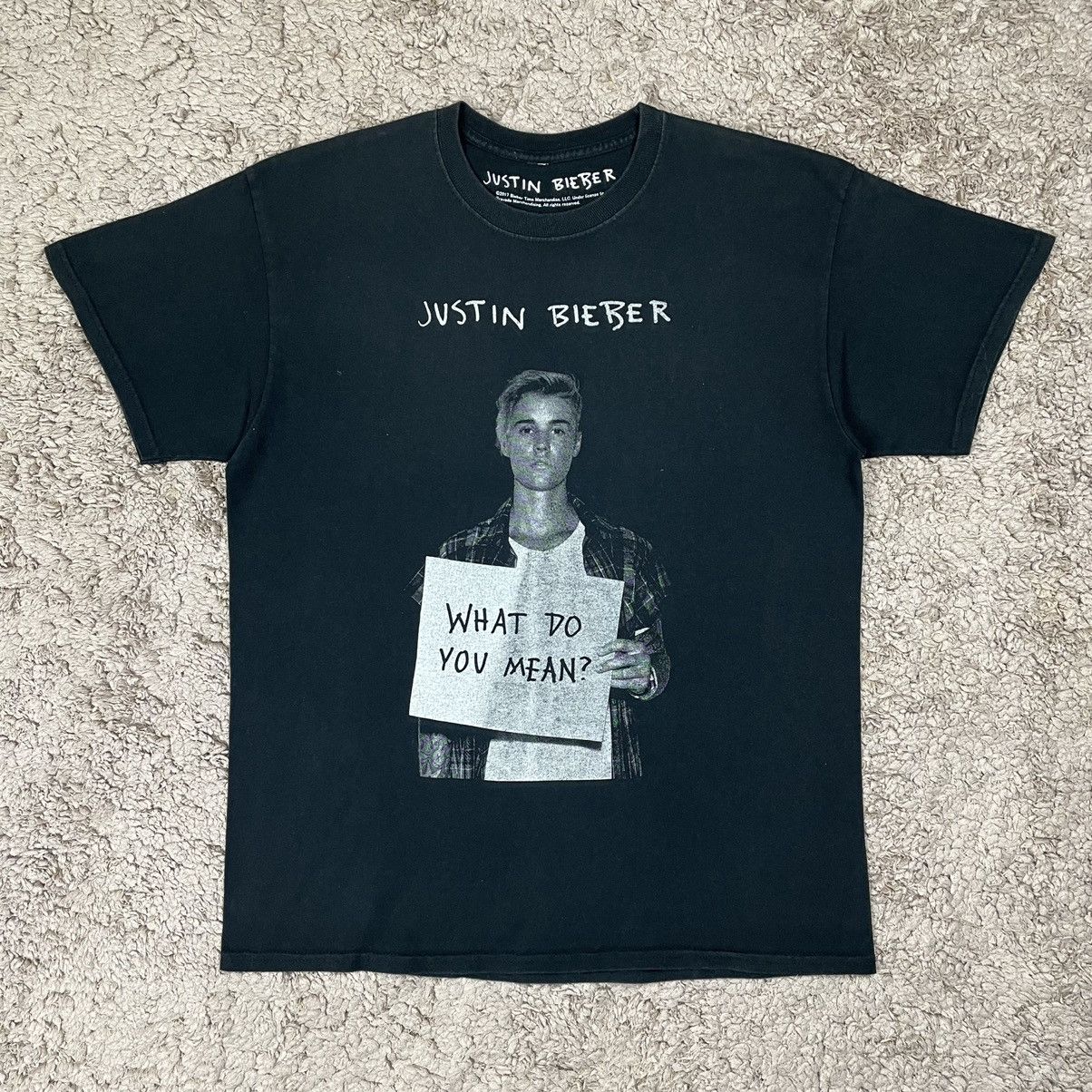 Band Tees 2017 Justin Bieber What Do You Mean T-shirt Size US L / EU 52-54 / 3 - 1 Thumbnail