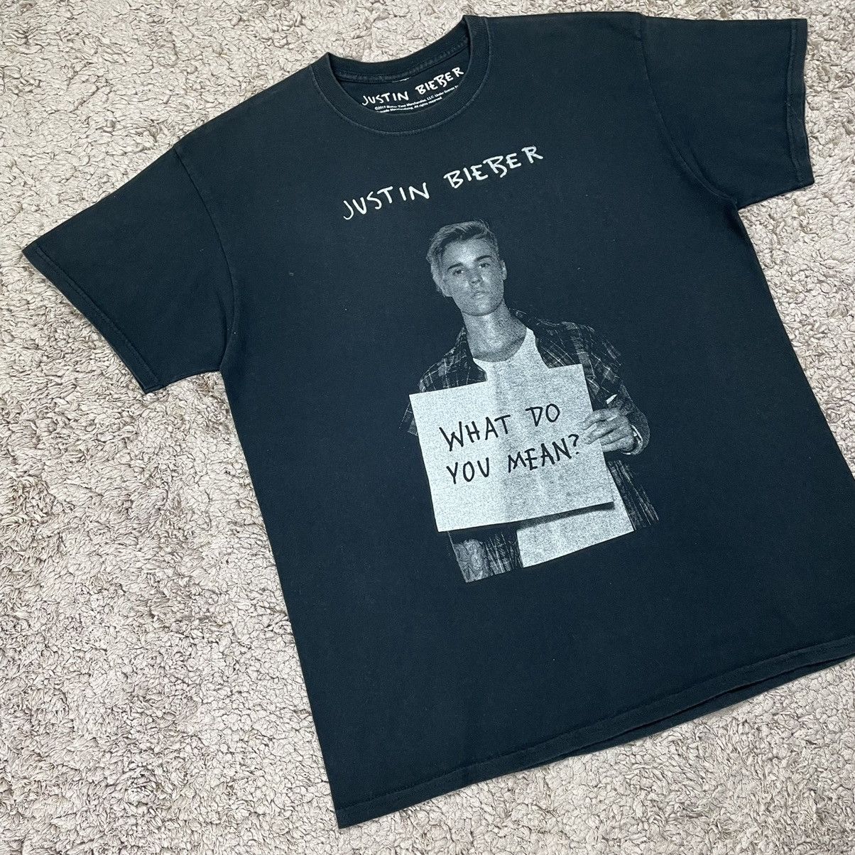 Band Tees 2017 Justin Bieber What Do You Mean T-shirt Size US L / EU 52-54 / 3 - 3 Thumbnail