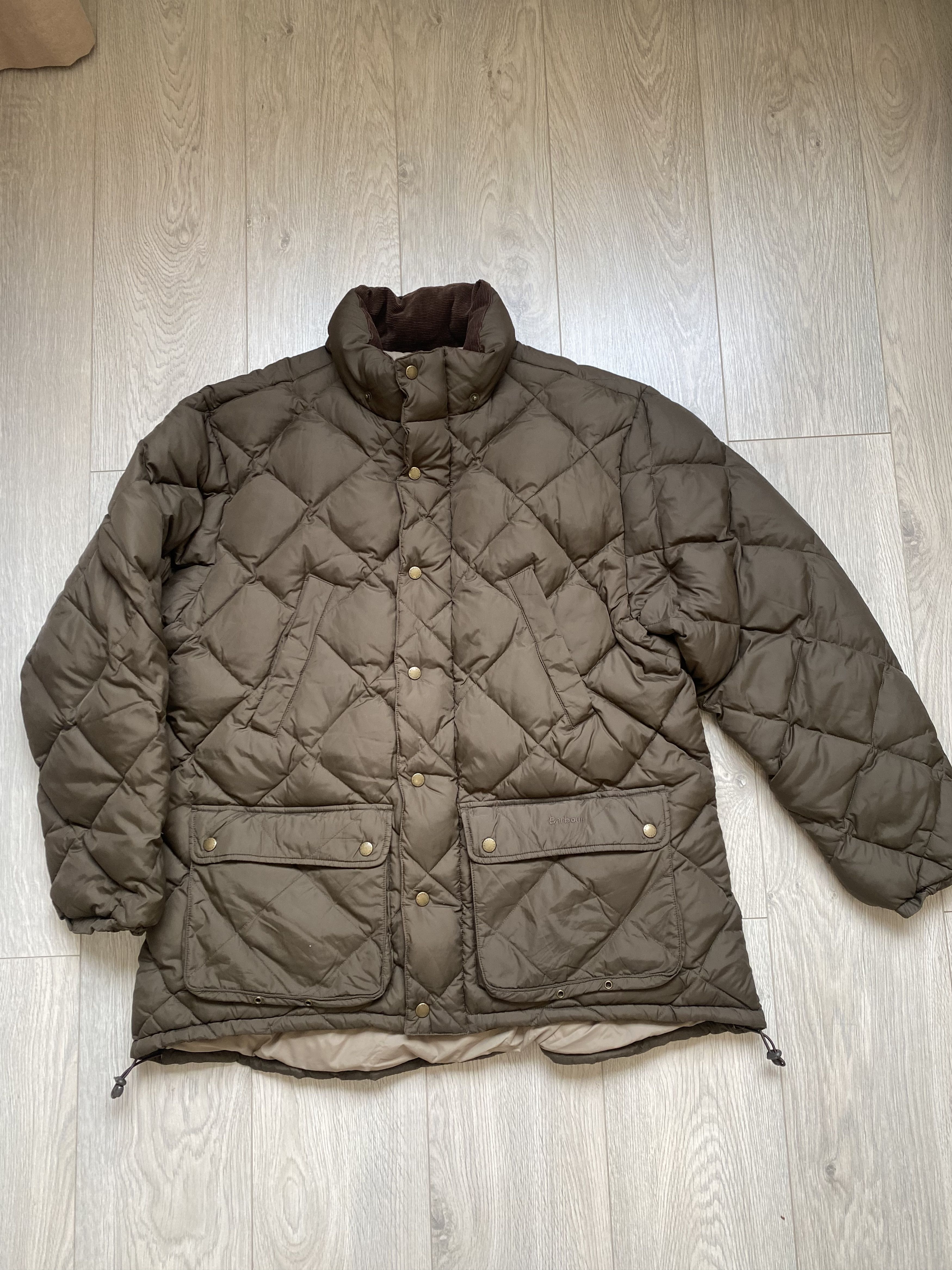 image of Barbour Down Explorer Jacket Size Xxl in Brown, Men's