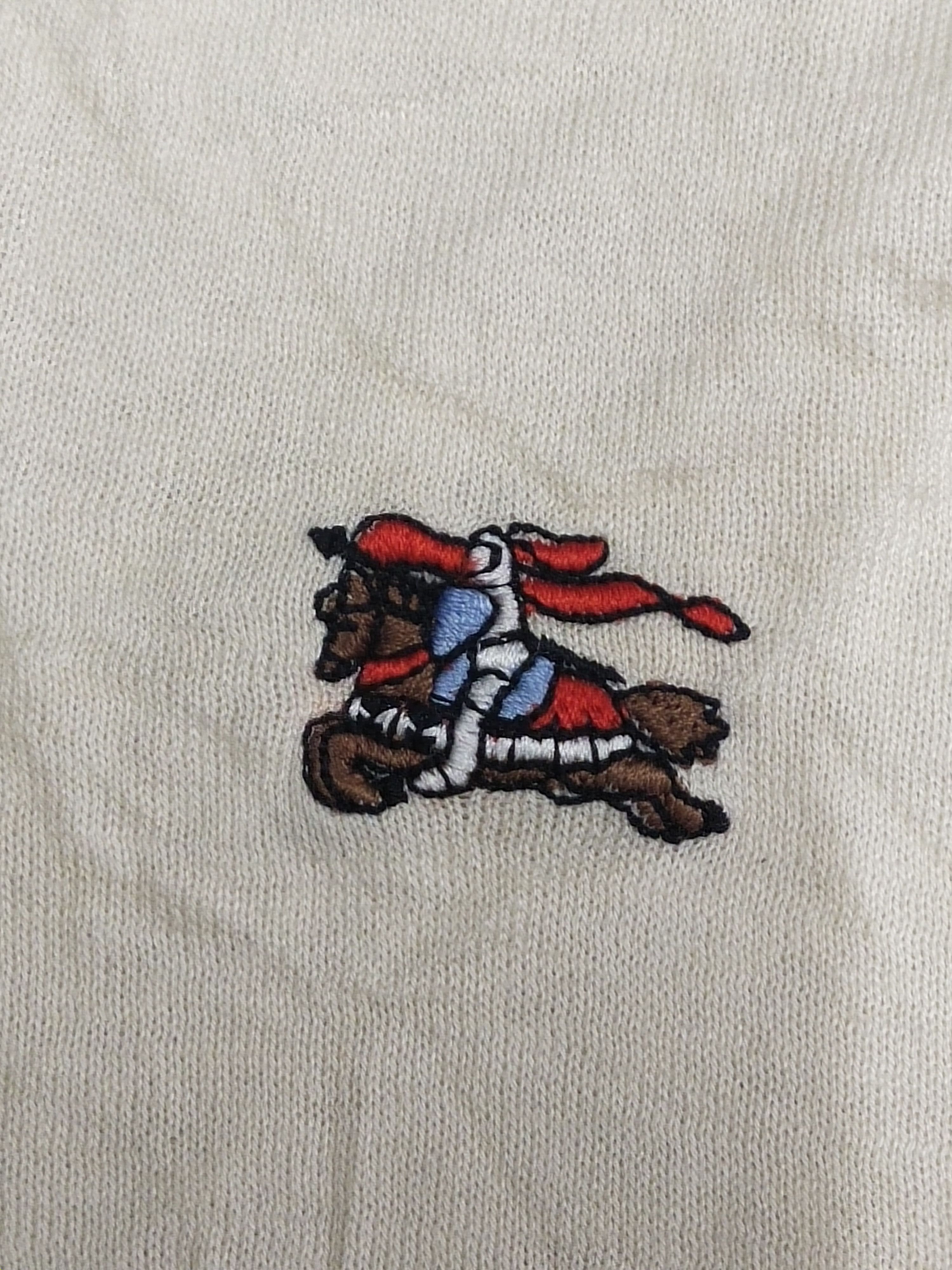 Burberry × Vintage Vintage Burberrys Stretch Long Sleeve Made In England Size US S / EU 44-46 / 1 - 3 Thumbnail