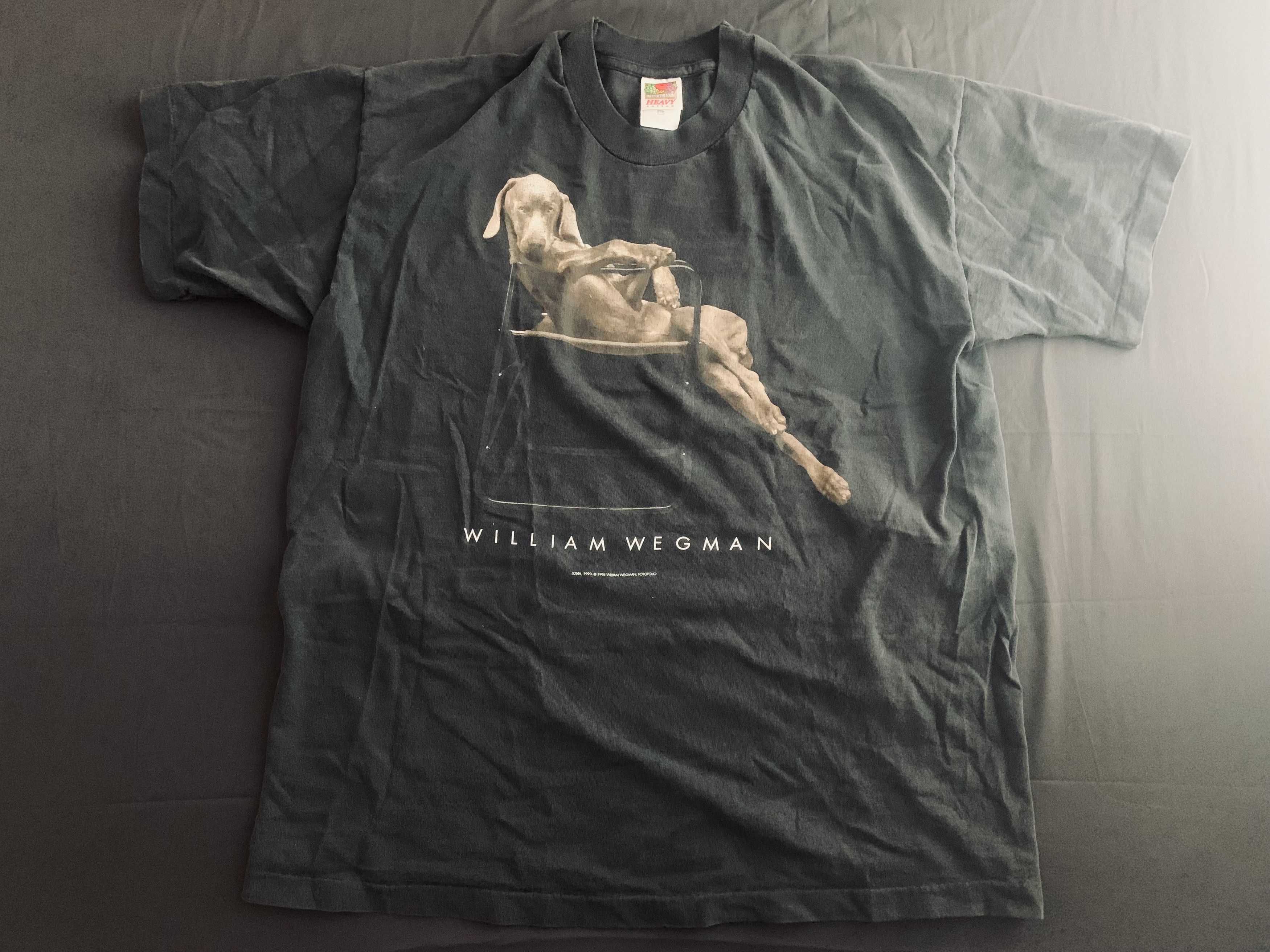 Vintage Vintage 90s William Wegman Lolita Weimaraner Graphic T 