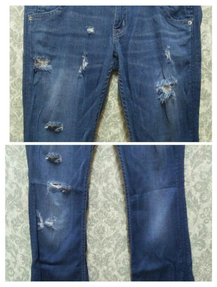 Hudson Denim Jeans Bootcut Pant Swagger Distressed Hudson USA Size US 34 / EU 50 - 3 Thumbnail