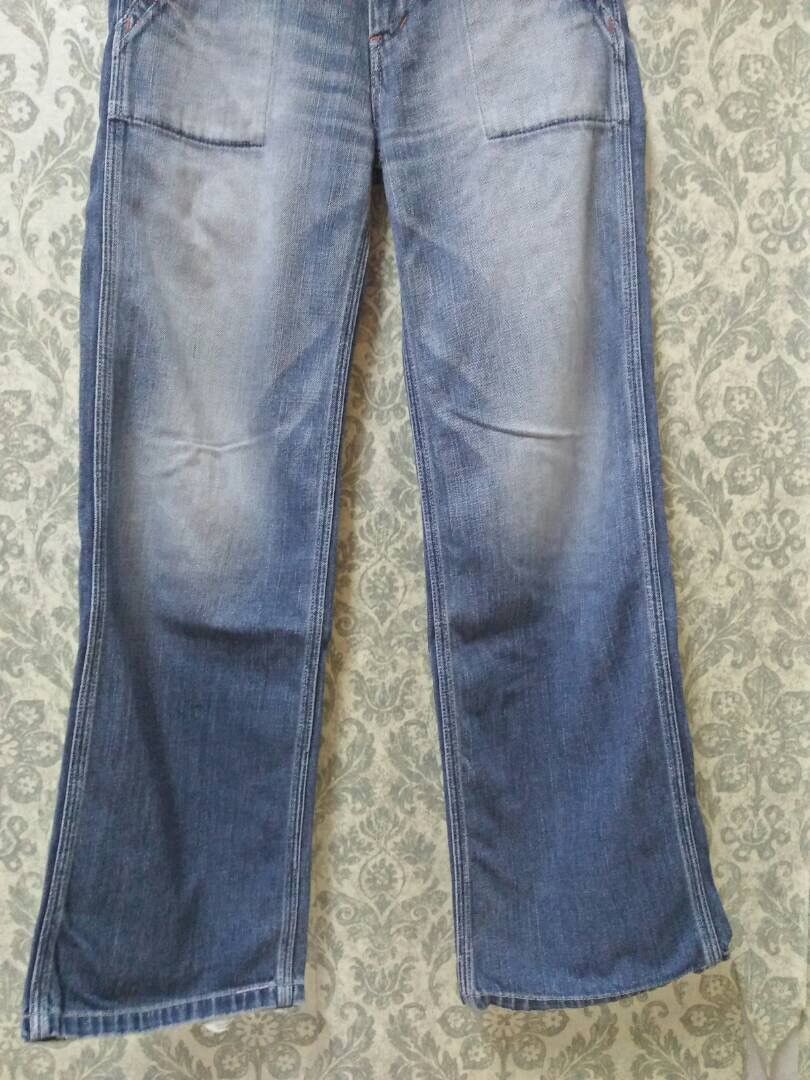 Johnbull Vintage Distressed John Bull Fatigue Buckle Back Jeans Size US 30 / EU 46 - 5 Thumbnail