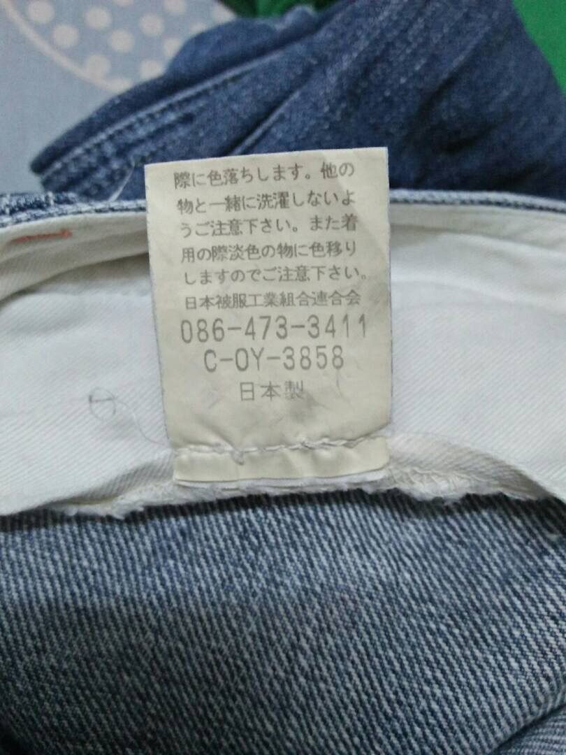 Johnbull Vintage Distressed John Bull Fatigue Buckle Back Jeans Size US 30 / EU 46 - 12 Thumbnail