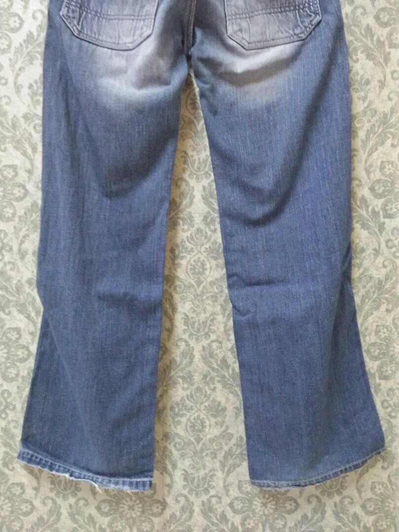 Johnbull Vintage Distressed John Bull Fatigue Buckle Back Jeans Size US 30 / EU 46 - 8 Thumbnail