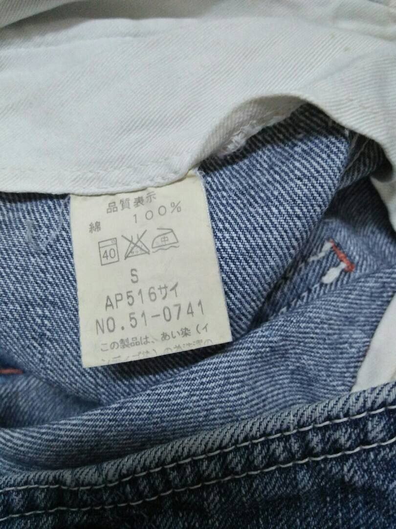 Johnbull Vintage Distressed John Bull Fatigue Buckle Back Jeans Size US 30 / EU 46 - 11 Thumbnail