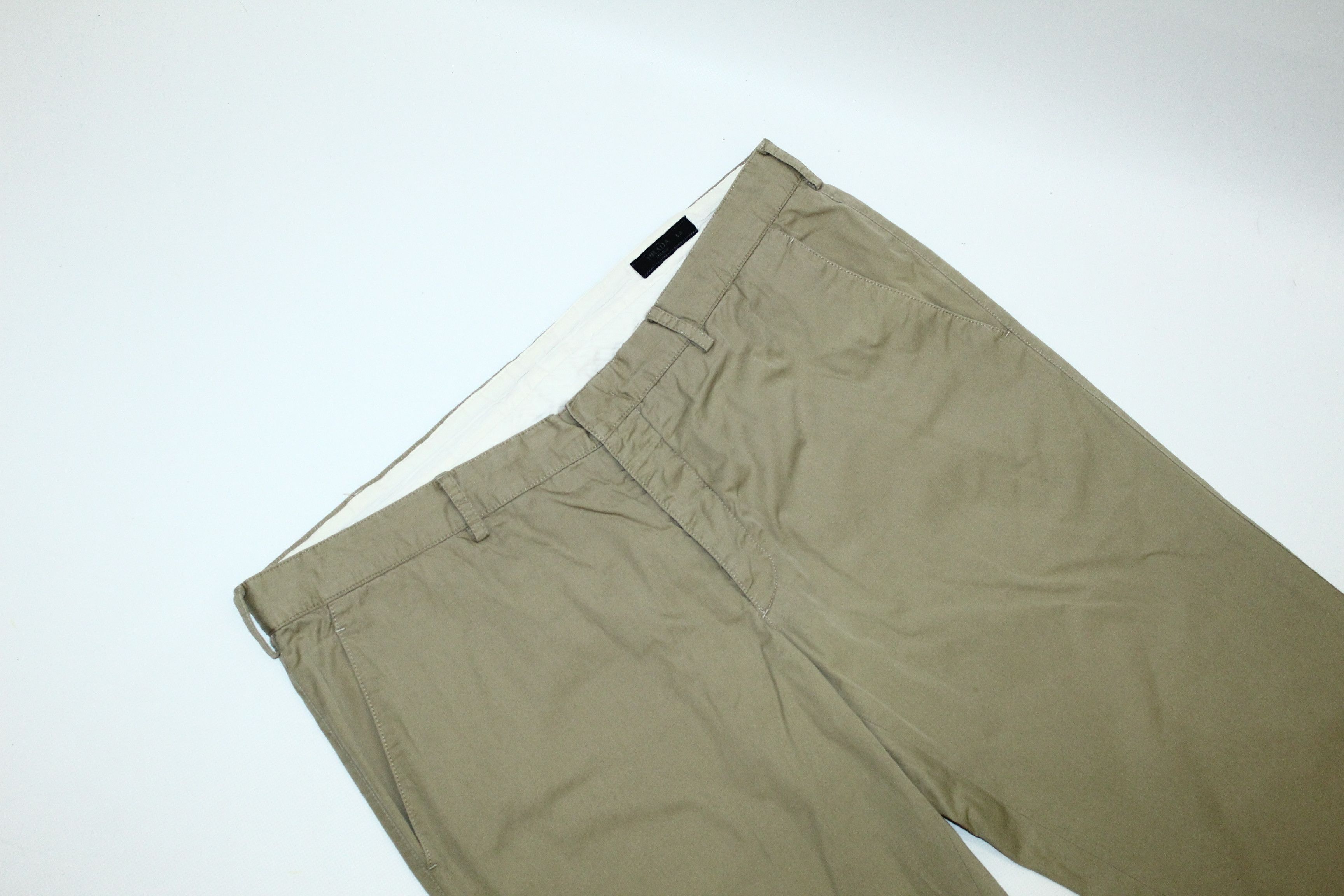 Prada Prada Milano Mid Rise Cropped Chino Pants Size US 38 / EU 54 - 5 Thumbnail