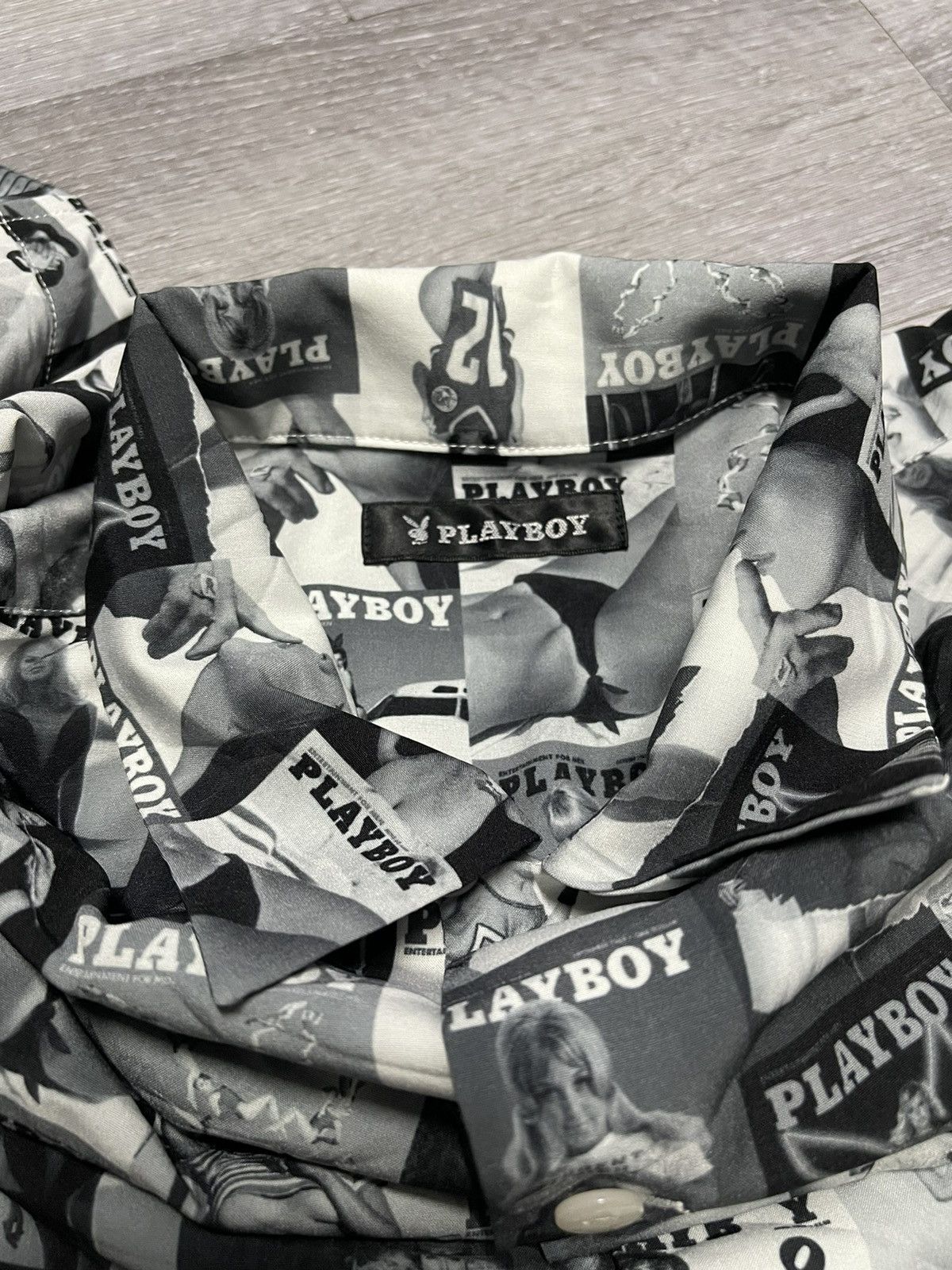 Hook-Ups × Playboy Vintage Playboy Pornstar Shirt Full Print Size US M / EU 48-50 / 2 - 6 Thumbnail