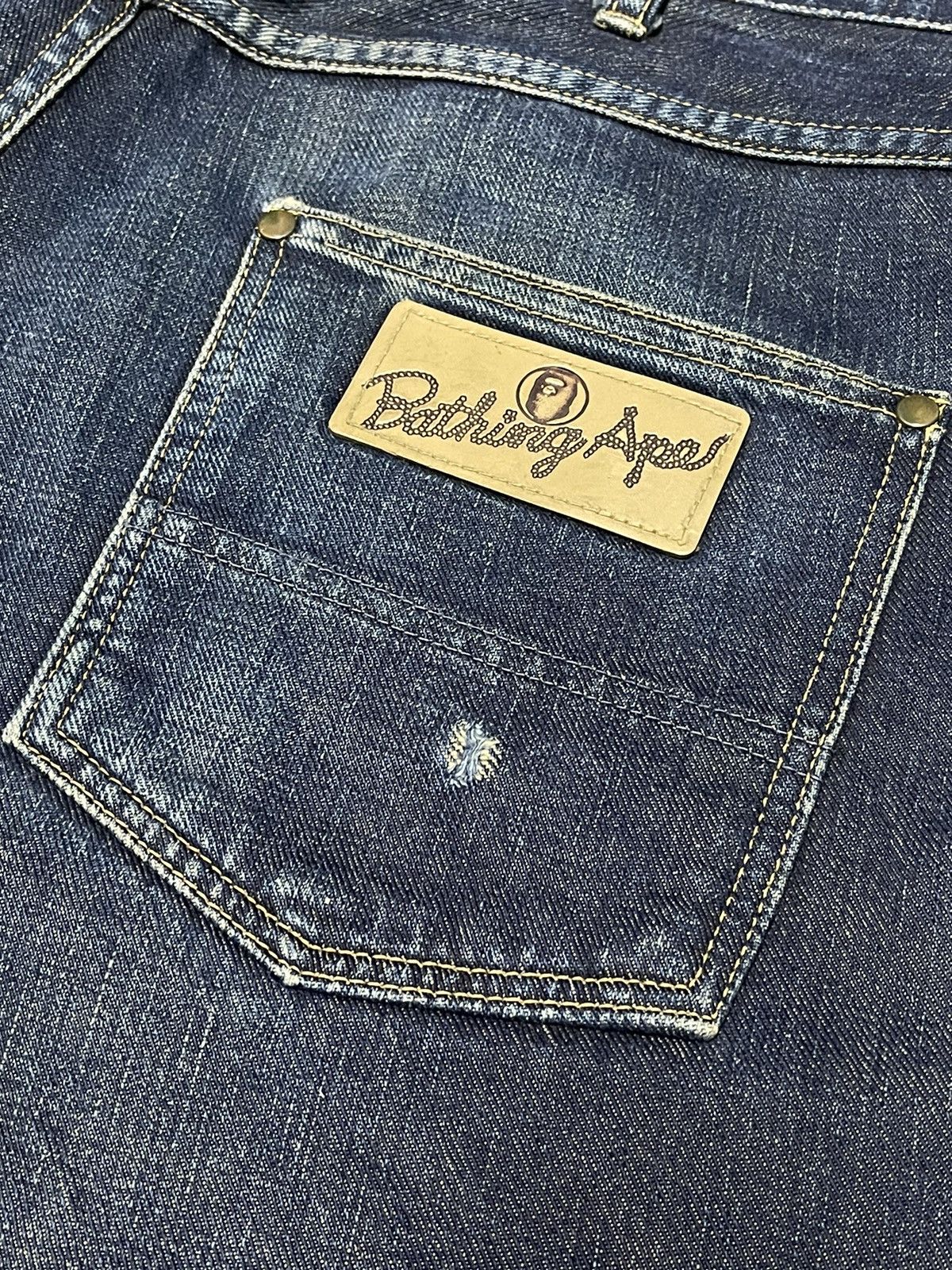 Bape × Vintage Bape Denim Size US 32 / EU 48 - 3 Thumbnail