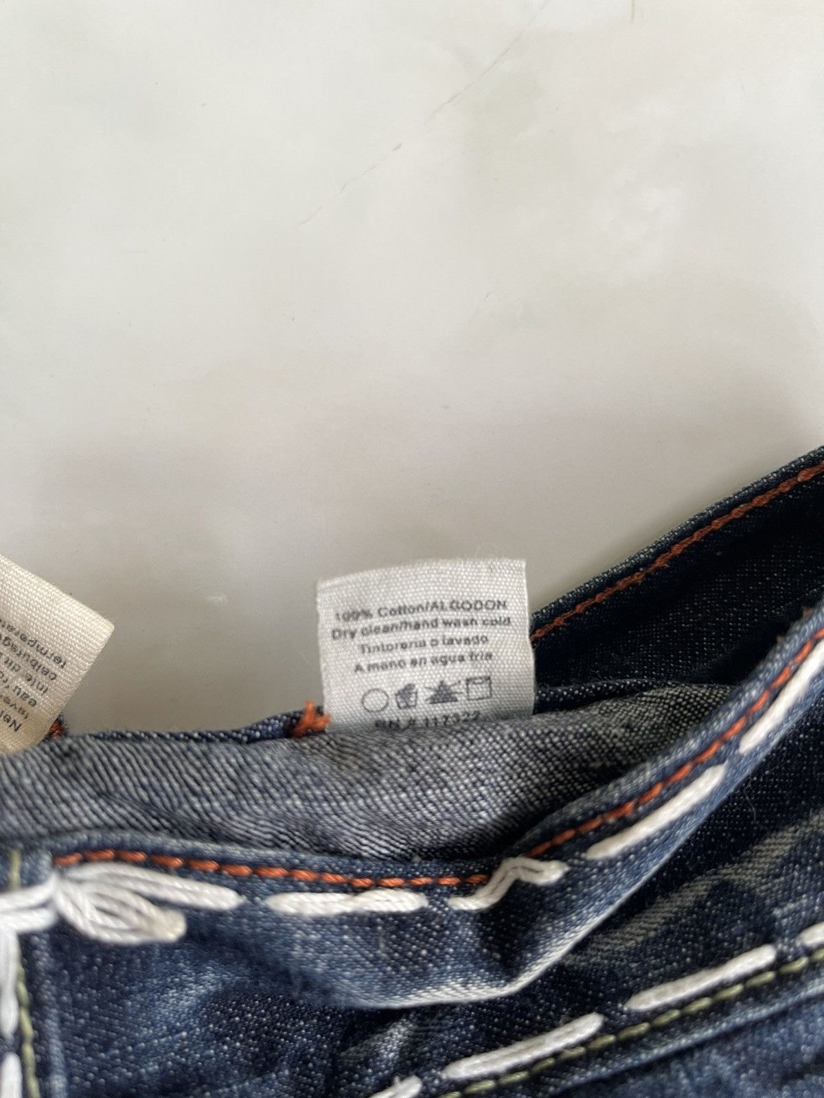 Vintage Vintage Laguna Beach Denim Skull Jeans Made In USA Size US 32 / EU 48 - 12 Thumbnail