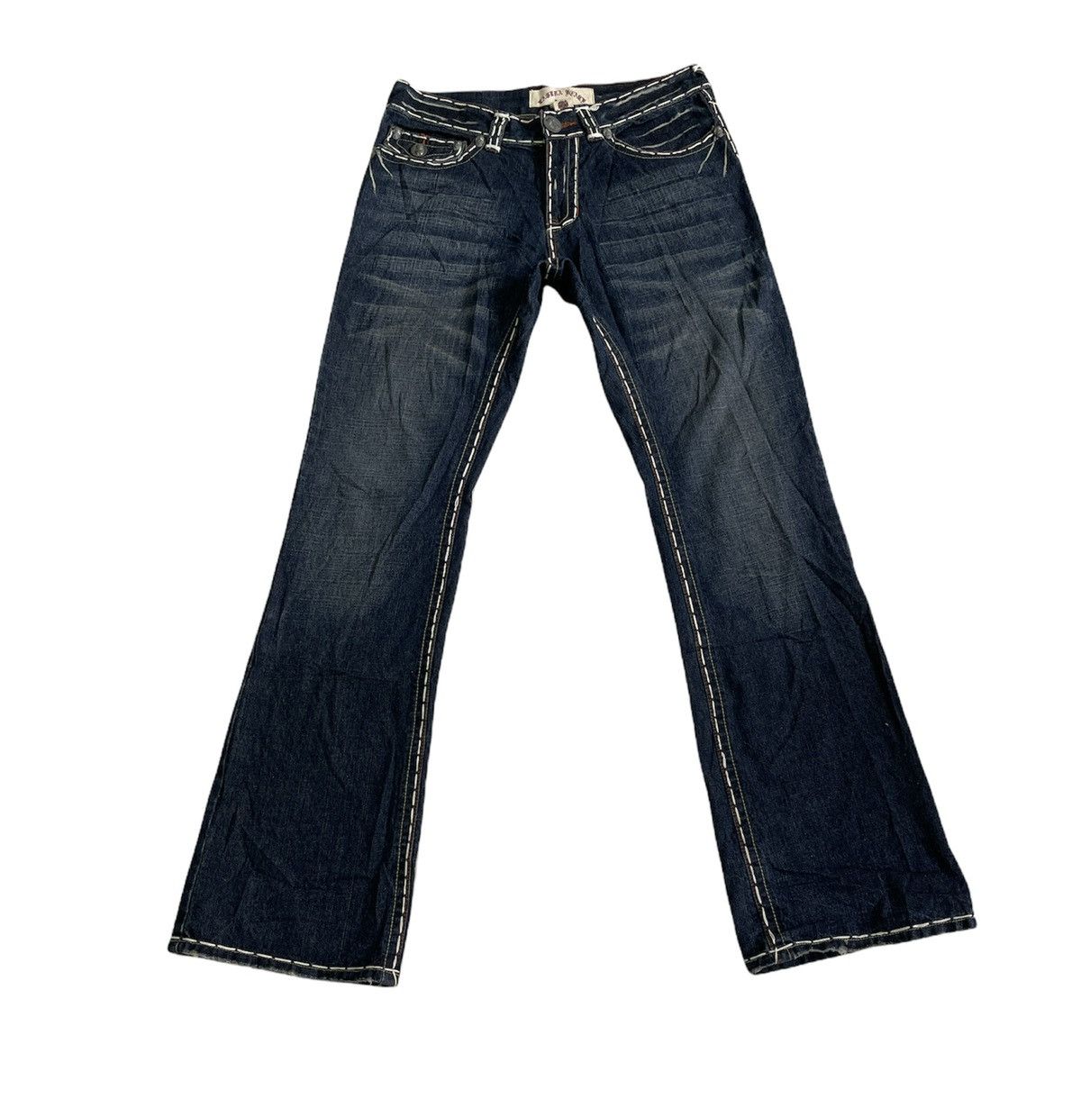 Vintage Vintage Laguna Beach Denim Skull Jeans Made In USA Size US 32 / EU 48 - 2 Thumbnail