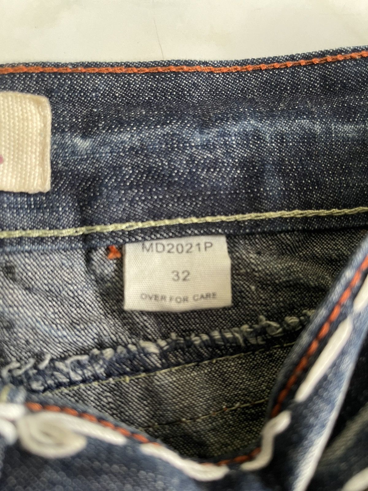 Vintage Vintage Laguna Beach Denim Skull Jeans Made In USA Size US 32 / EU 48 - 11 Thumbnail