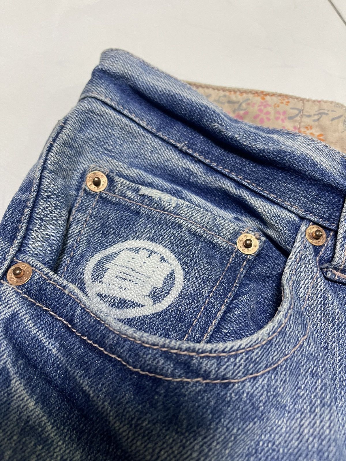 Japanese Brand × Vintage Vintage Jeans Japanese Design Dragon Size US 34 / EU 50 - 6 Thumbnail