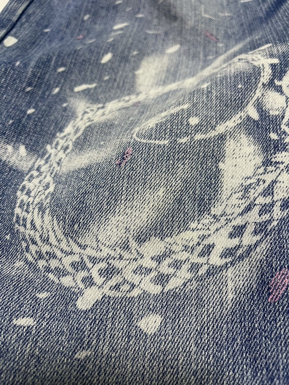 Japanese Brand × Vintage Vintage Jeans Japanese Design Dragon Size US 34 / EU 50 - 4 Thumbnail