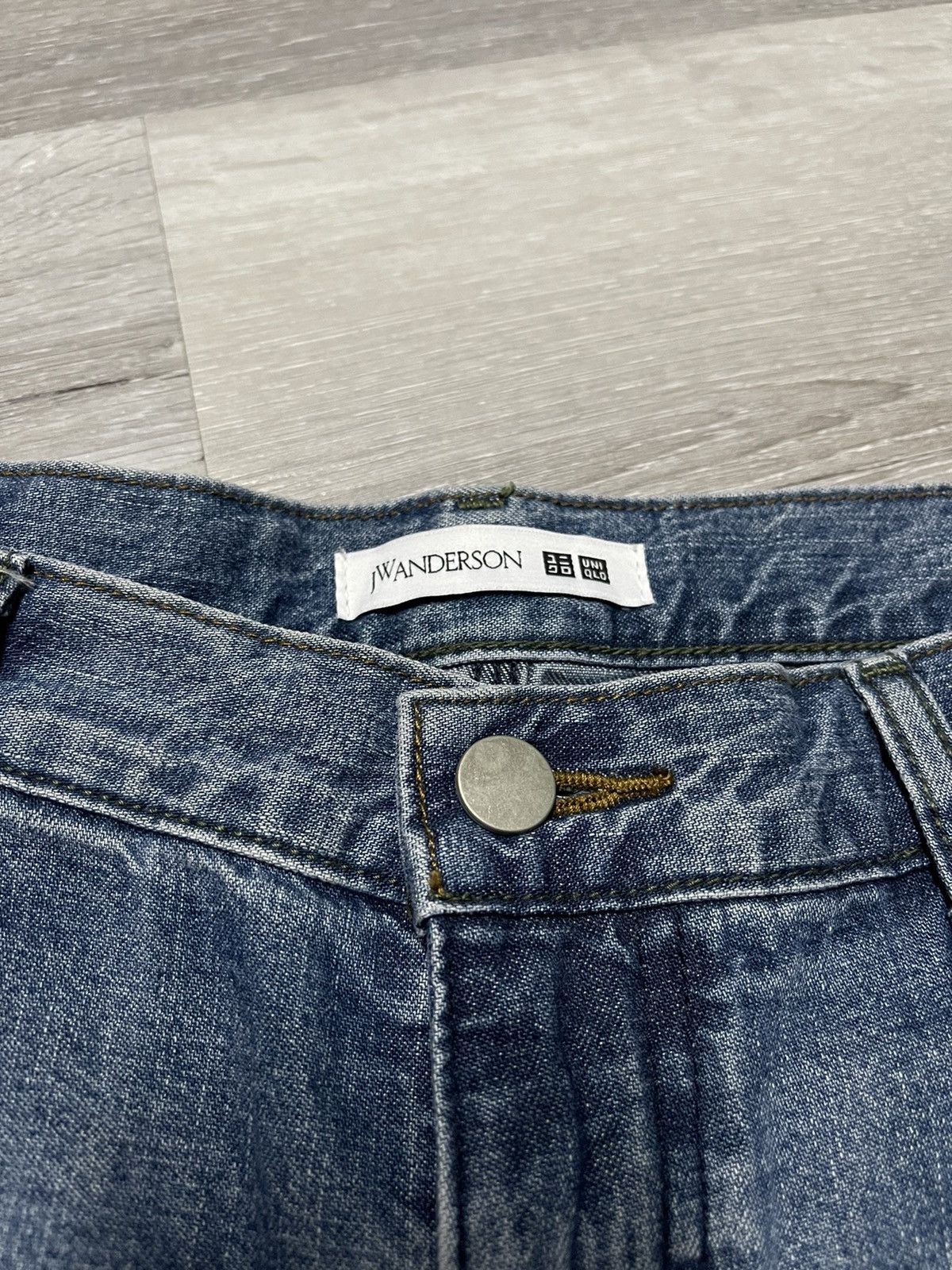 JW Anderson × Japanese Brand × Uniqlo J Wanderson Uniqlo Jeans rare Design Size US 30 / EU 46 - 7 Thumbnail