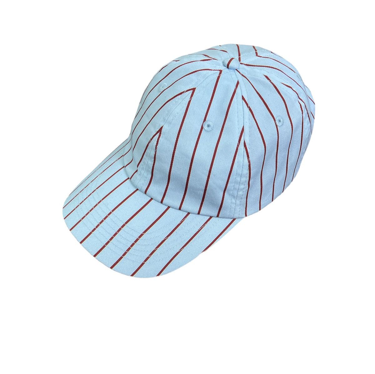 Acne Studios × Designer Acne Studios Cap Blue Stripe Size ONE SIZE - 2 Thumbnail