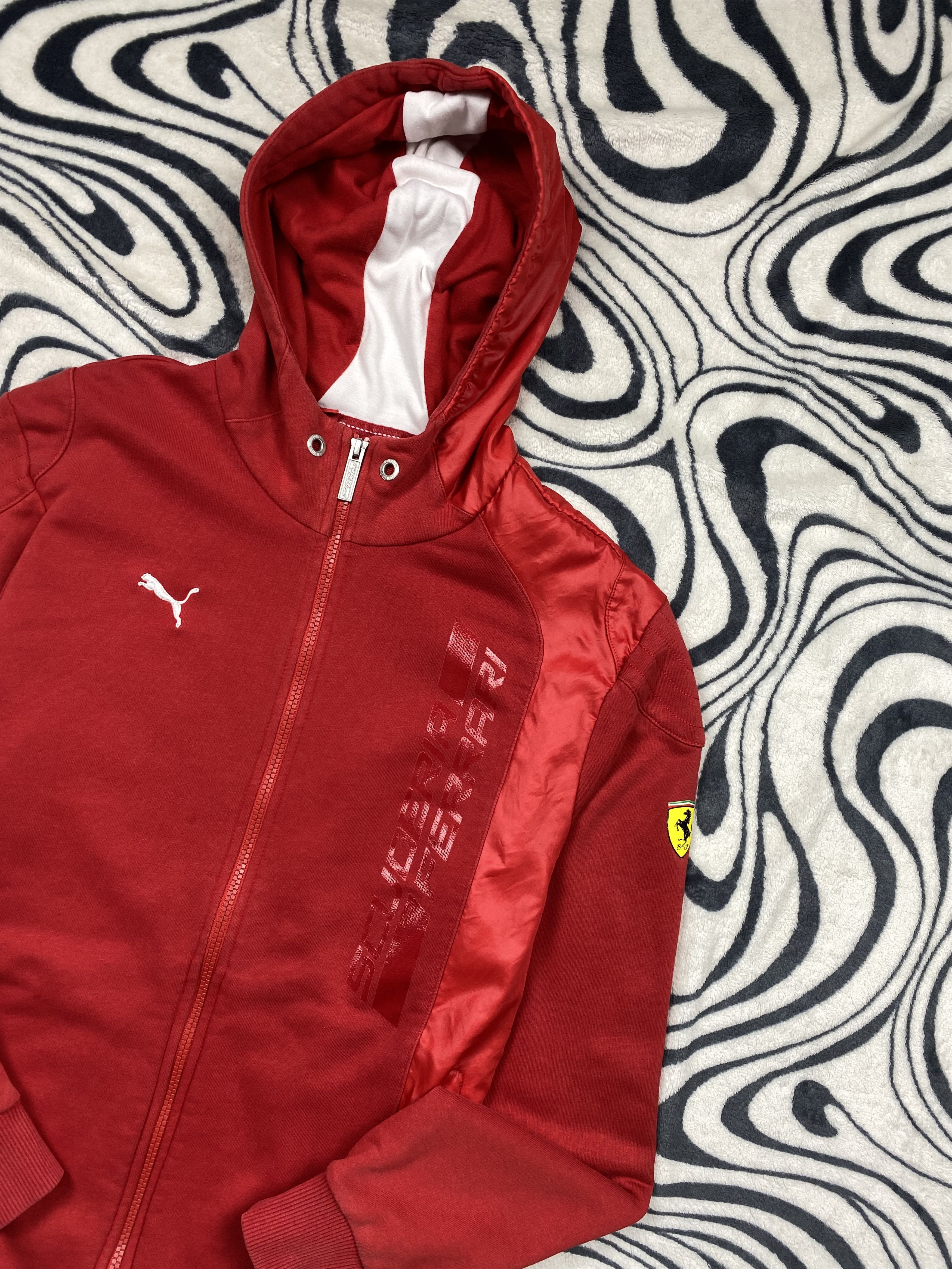 Ferrari Puma Ferrari Scuderia Mens Zip Hoodie Size US M / EU 48-50 / 2 - 2 Thumbnail