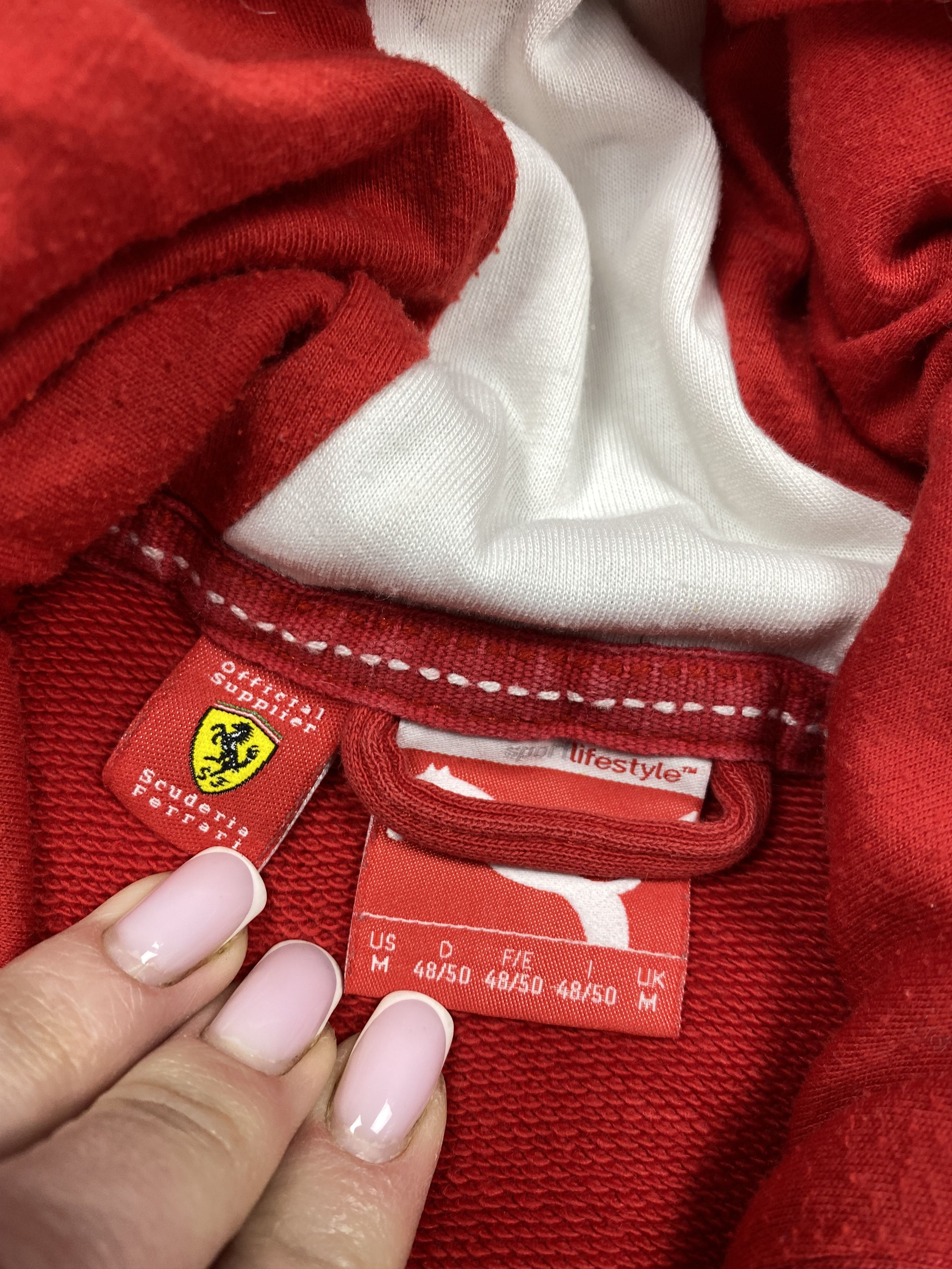 Ferrari Puma Ferrari Scuderia Mens Zip Hoodie Size US M / EU 48-50 / 2 - 7 Thumbnail