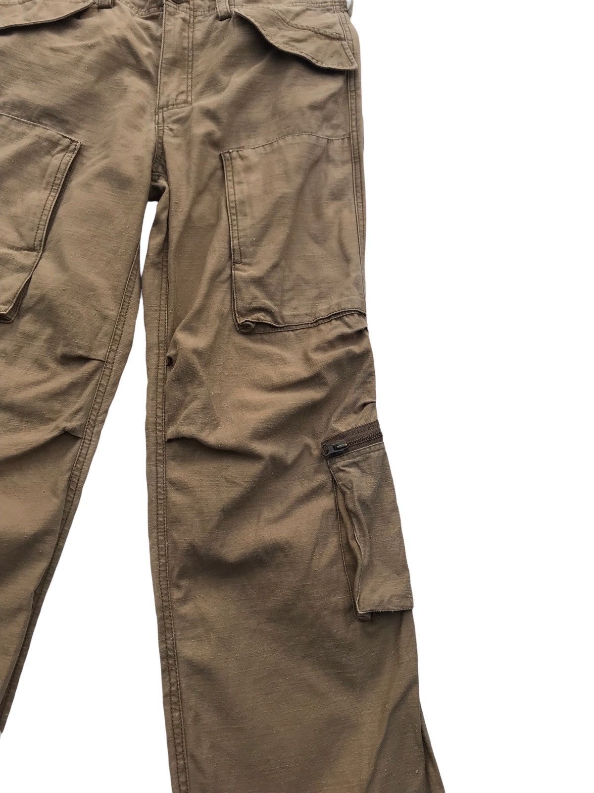 291295=Homme Japanese Brand 291295 Homme Cargo Multipocket Pants Size US 32 / EU 48 - 4 Thumbnail