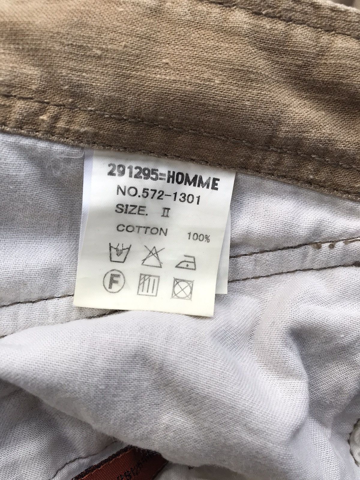 291295=Homme Japanese Brand 291295 Homme Cargo Multipocket Pants Size US 32 / EU 48 - 5 Thumbnail