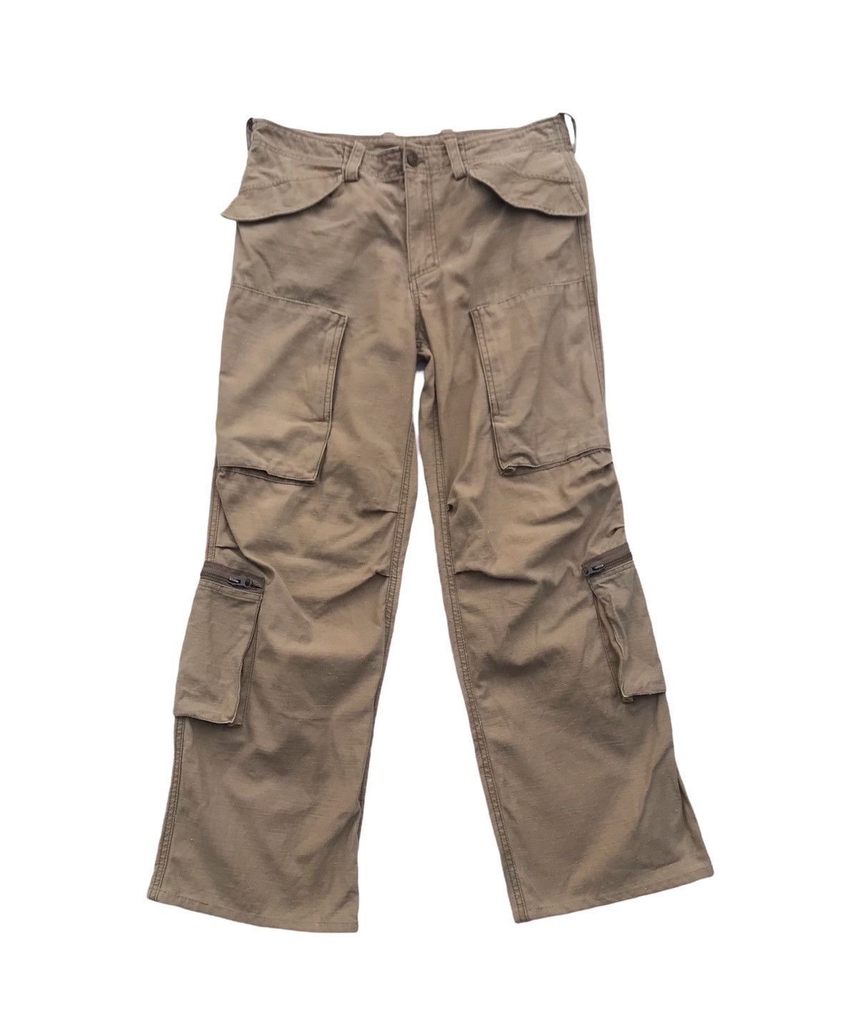 291295=Homme Japanese Brand 291295 Homme Cargo Multipocket Pants Size US 32 / EU 48 - 1 Thumbnail
